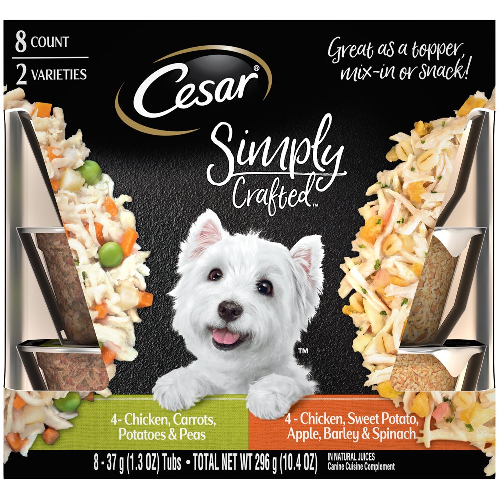 Cesar Simply Crafted Chicken Wet Dog Food Multipack Shop Food at HEB