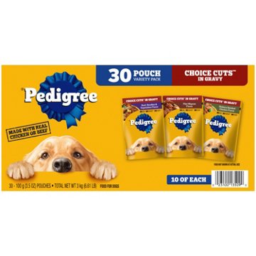 Pedigree Choice Cuts In Gravy Adult Soft Wet Dog Food
