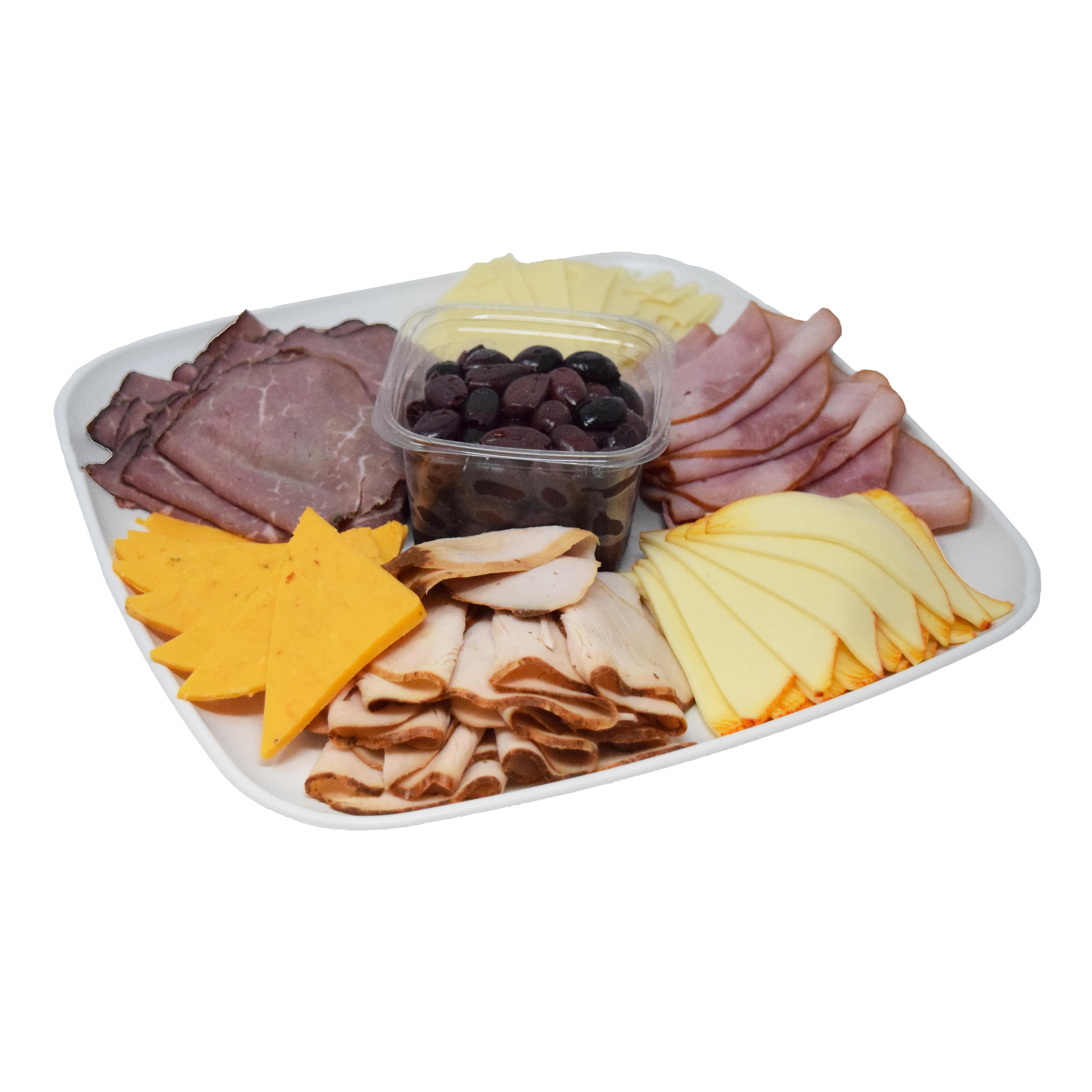 H-E-B Premium Meat & Cheese Tray Large - Shop Standard Party Trays at H-E-B