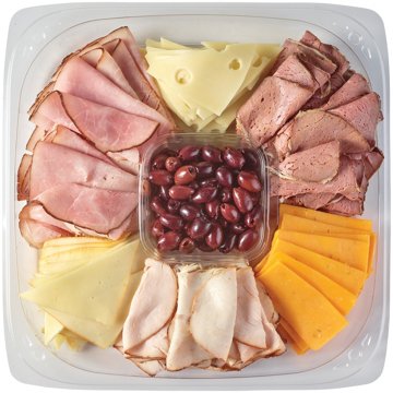 H-E-B Deli Large Party Tray - Premium Meat & Cheese
