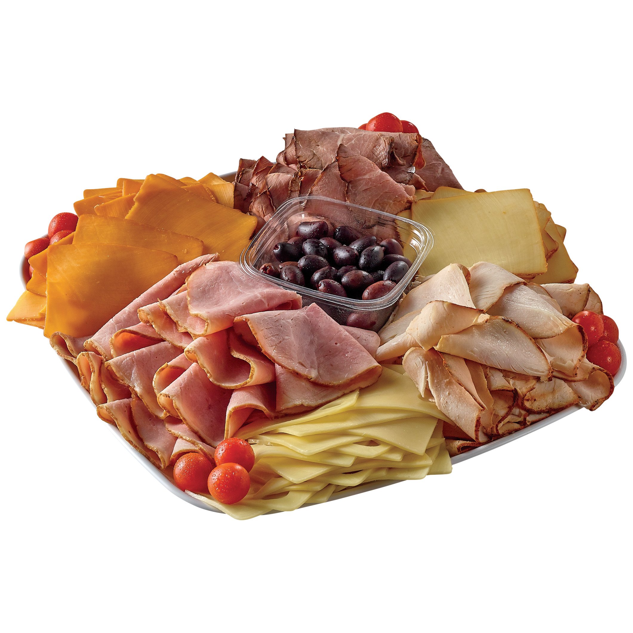 H-E-B Medium Party Tray - Post Oak Smoked Meat & Cheese - Shop Standard ...