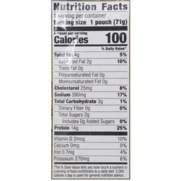 H-E-B Wild Caught Seasoned Chunk Light Tuna Pouch - Thai-Style Green Curry