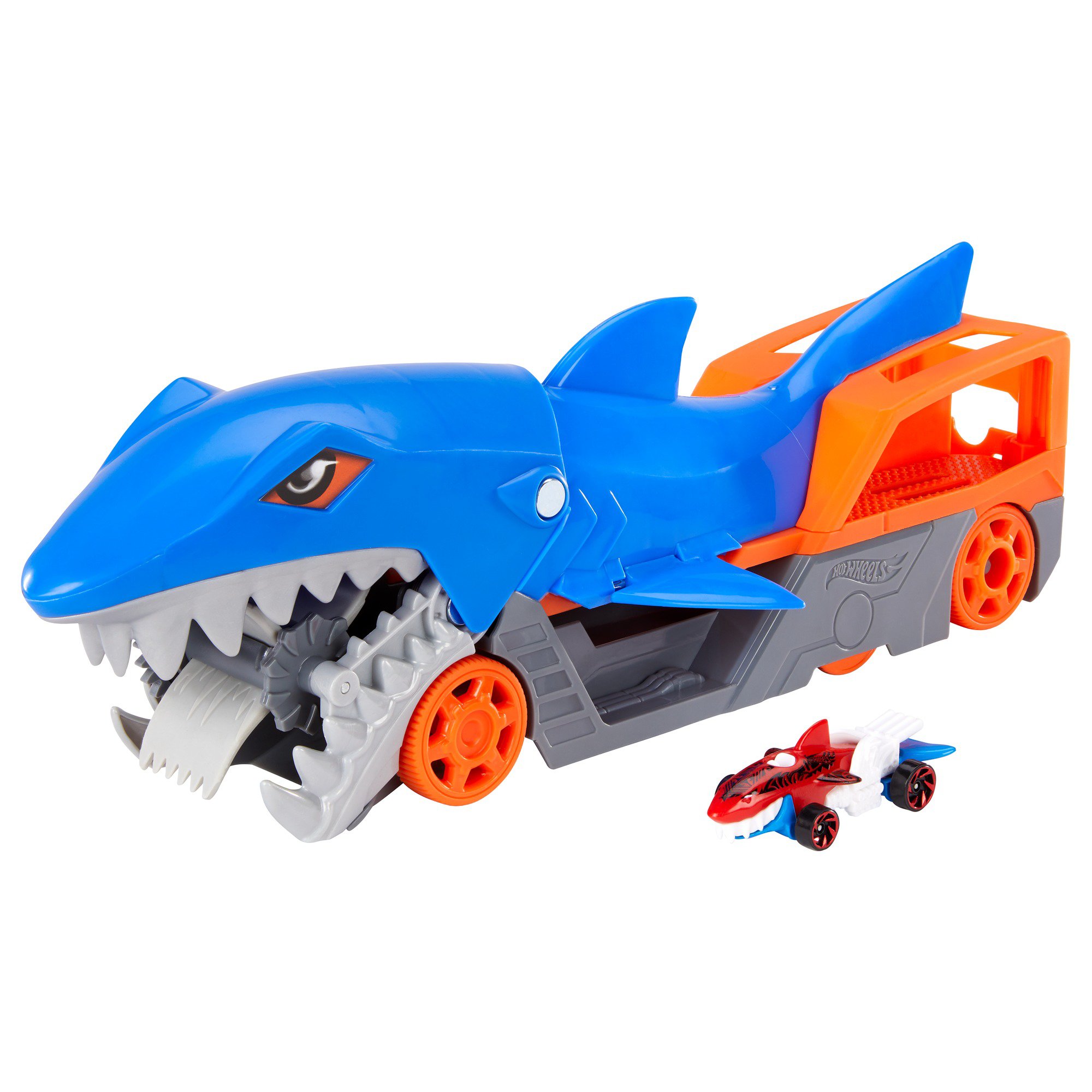 Hot Wheels Shark Chomp Transporter - Shop Action Figures & Dolls at H-E-B