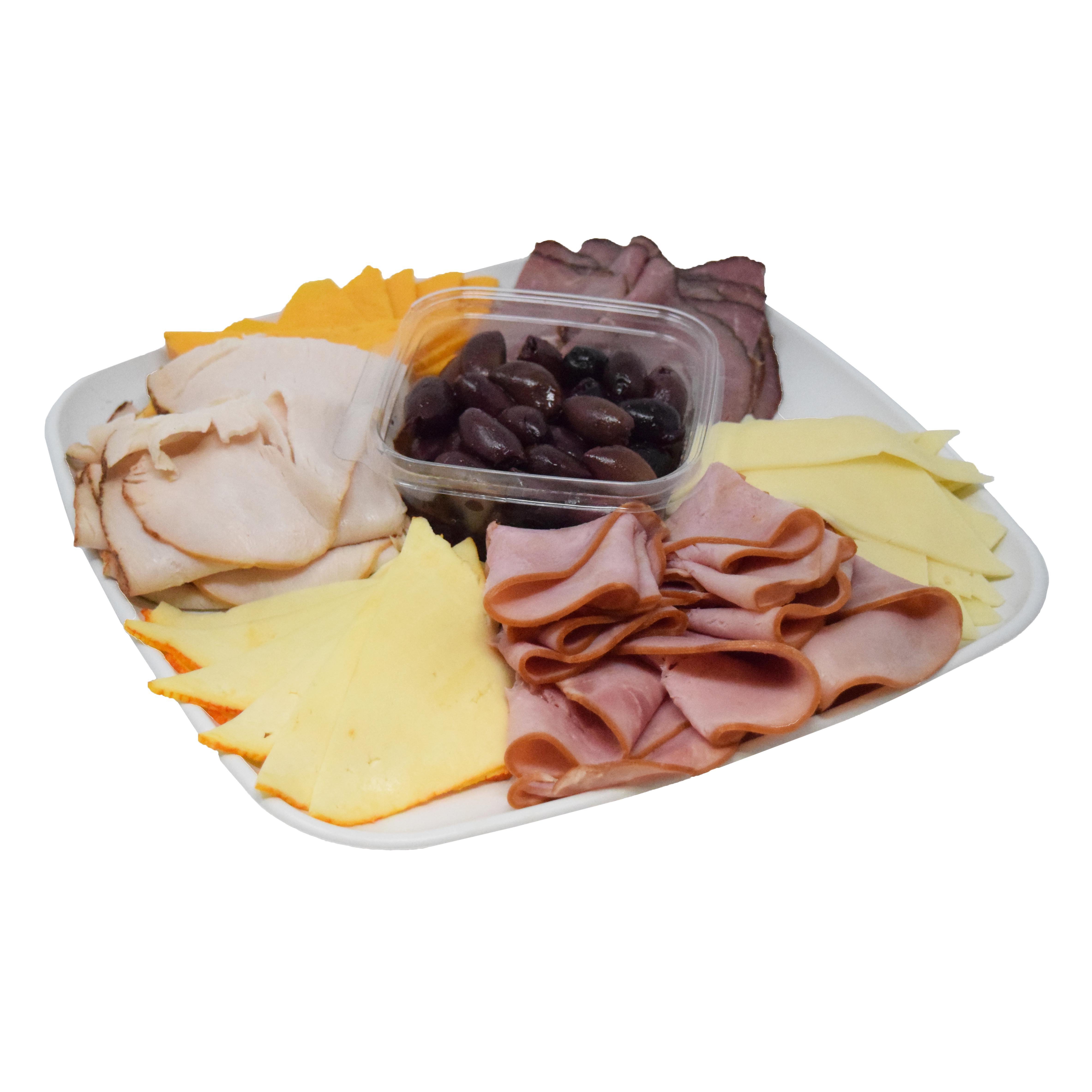 HEB Premium Meat & Cheese Tray Medium Shop Standard Party Trays at