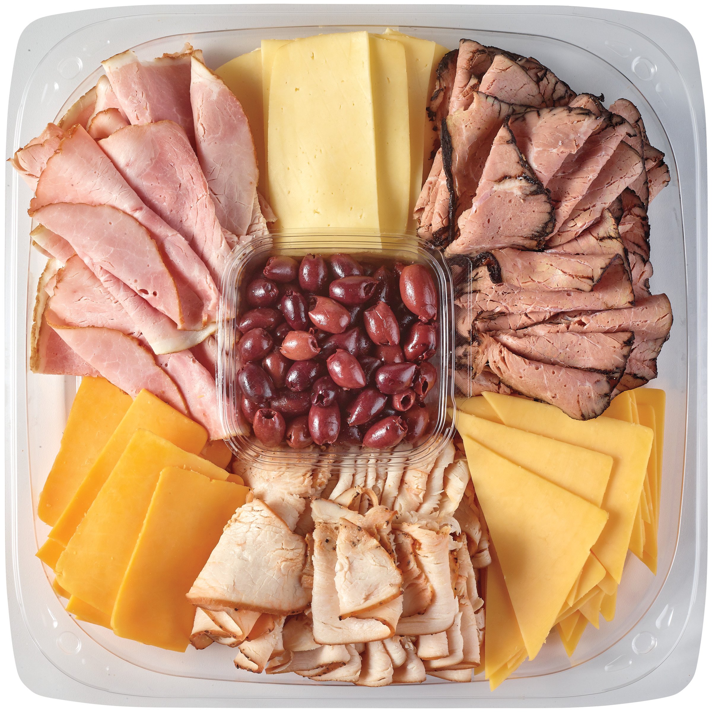 H-E-B Deli Large Party Tray - Post Oak Smoked Meat & Cheese