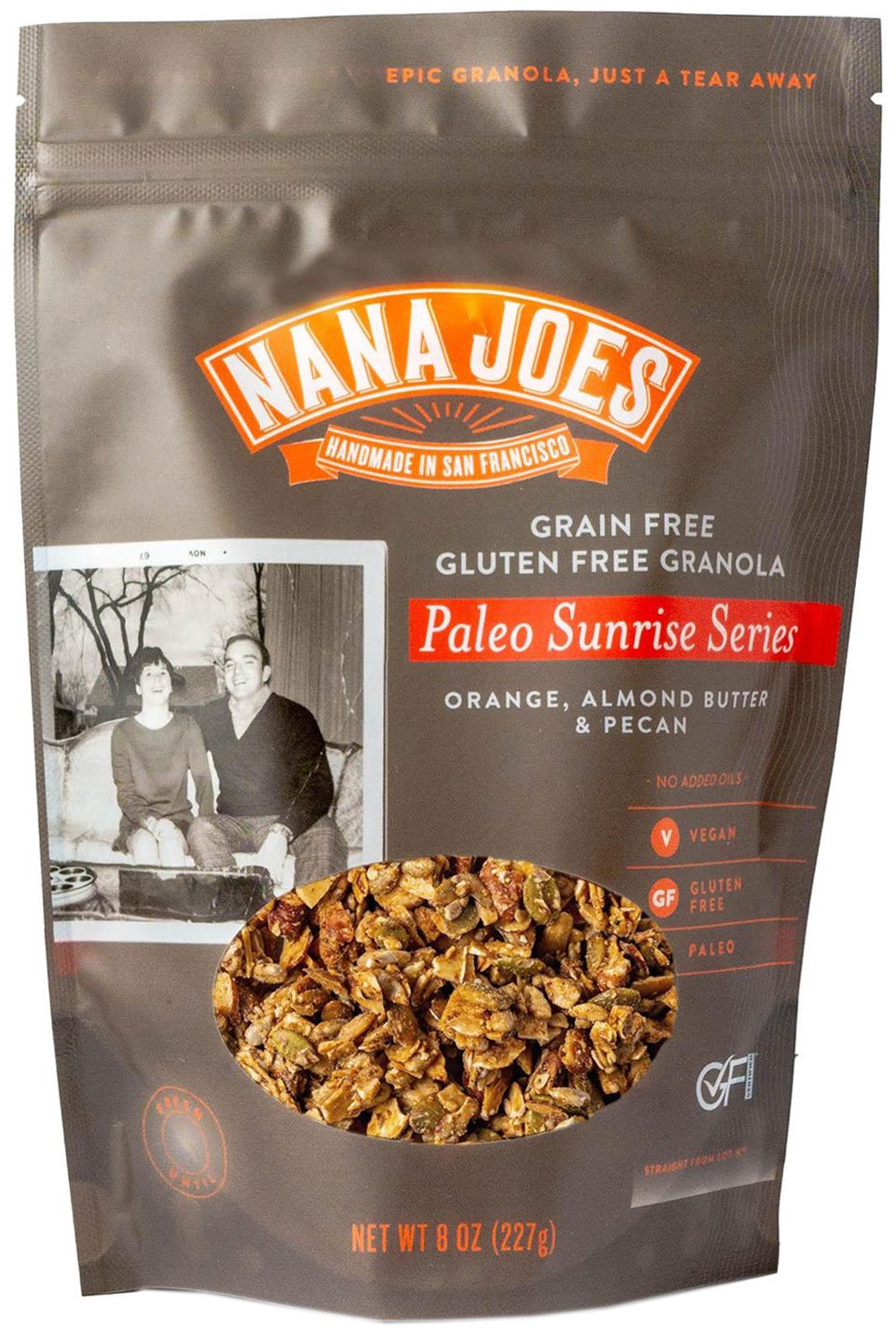 Nana Joes Paleo Sunrise Series Hazelnut Almond Butter & Pecan