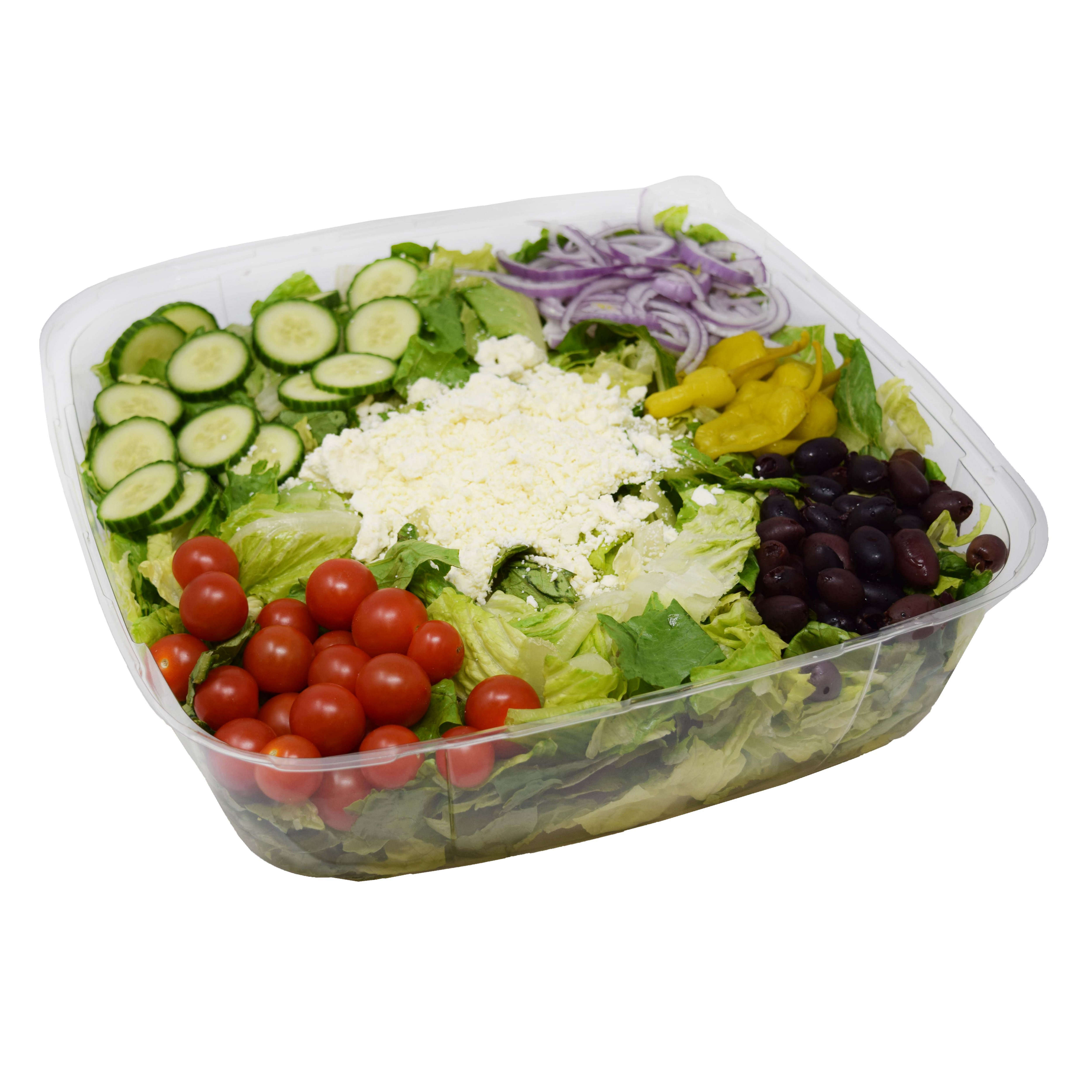 HEB Large Party Bowl Greek Salad Shop Standard party trays at HEB