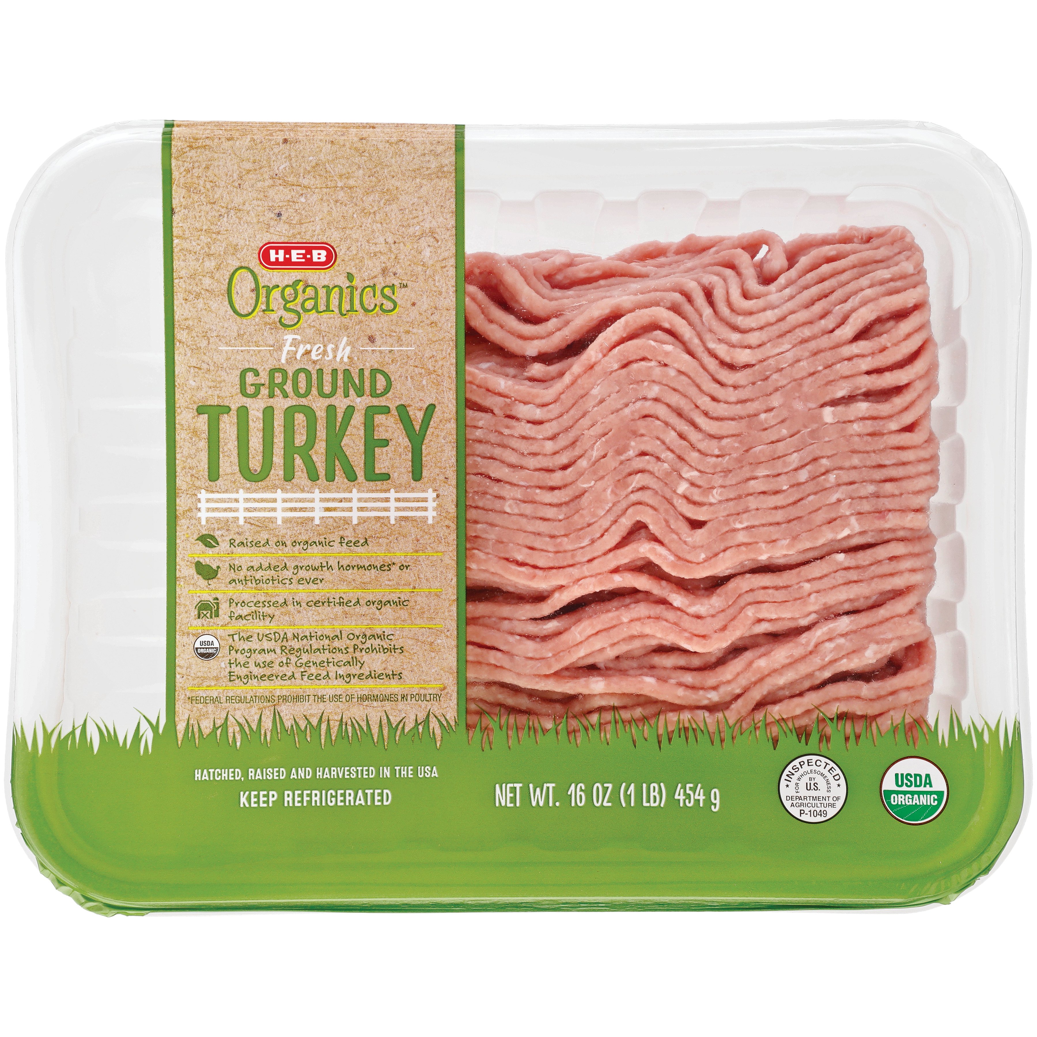 H-E-B Organic Ground Turkey - Shop Meat At H-E-B