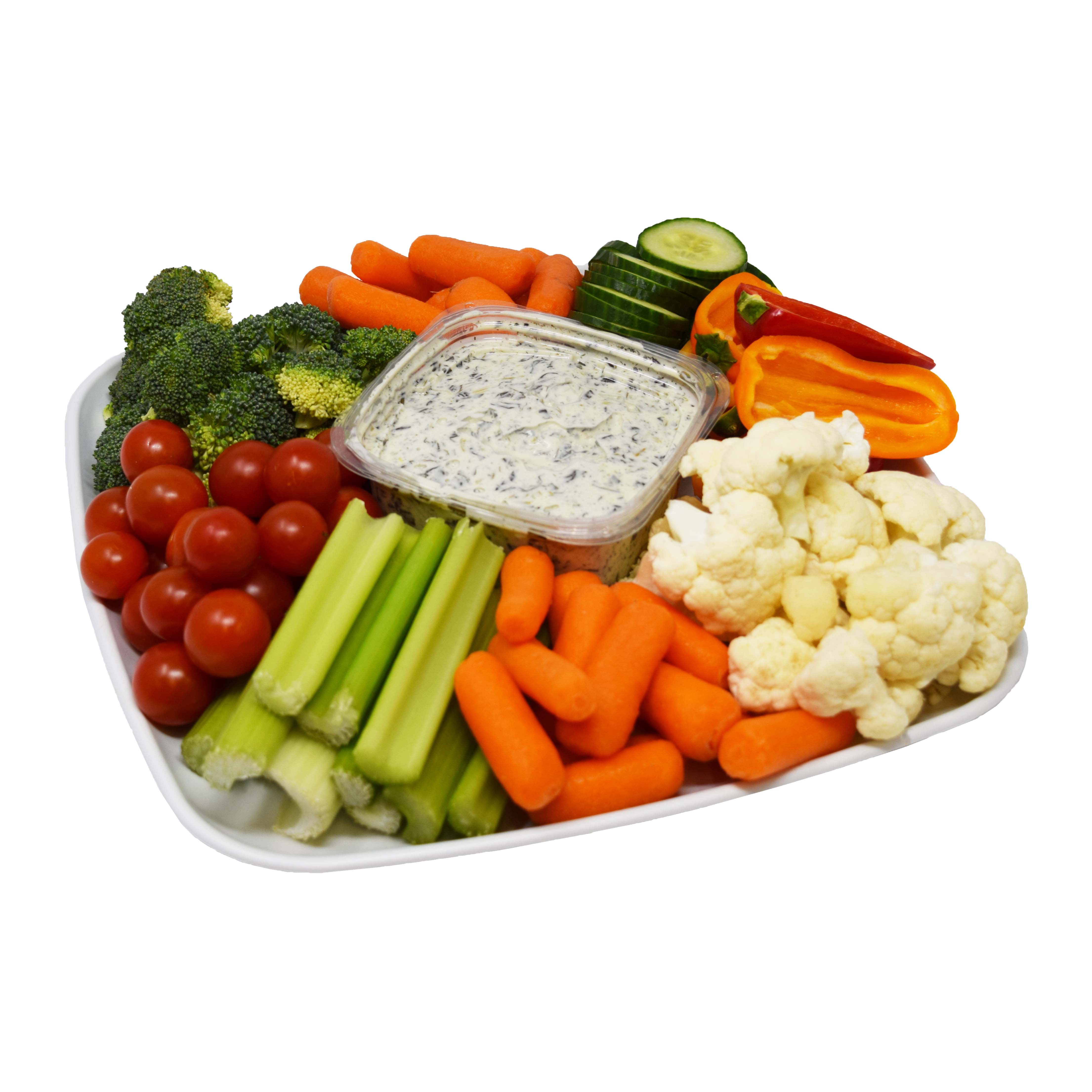 H-E-B Crudite Vegetable Tray Medium - Shop Standard Party Trays at H-E-B