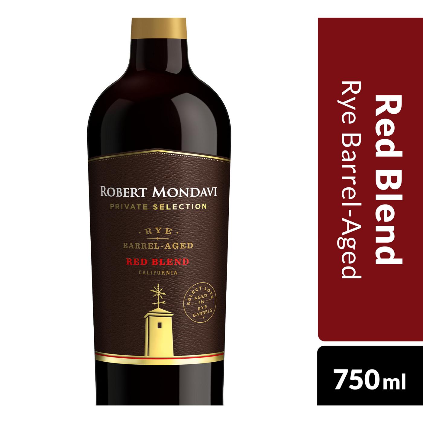 Robert Mondavi Private Selection Rye Barrels Red Blend; image 5 of 5