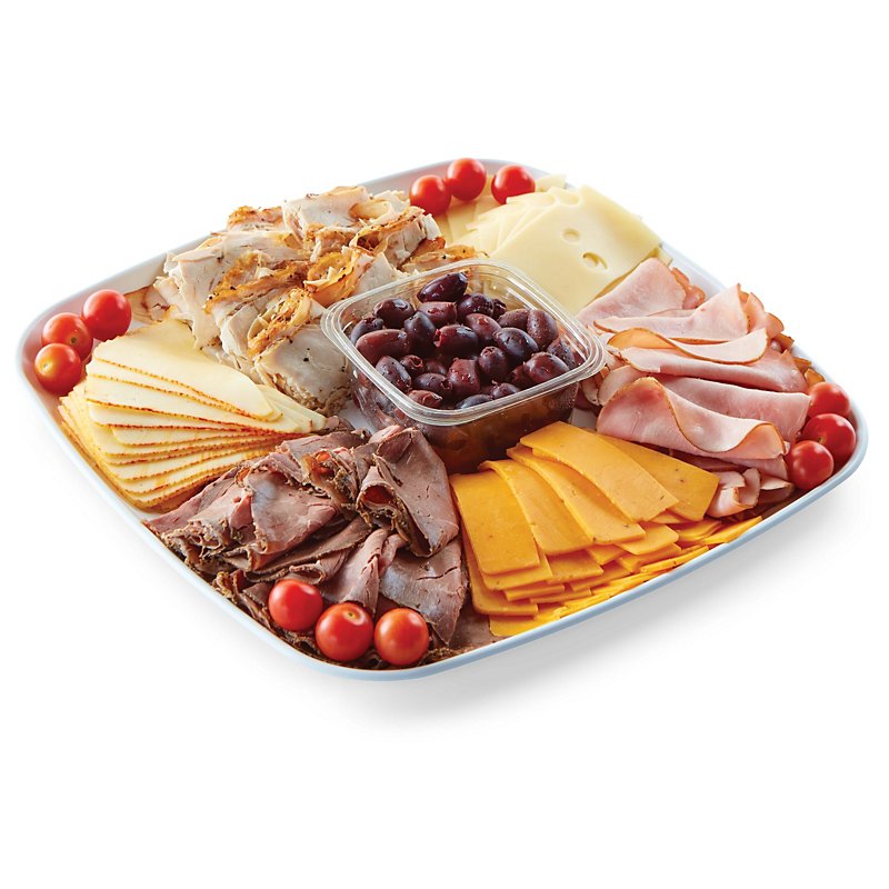 H-E-B Party Tray - Cheese & In-House Roasted Meat - Shop Party Trays at ...