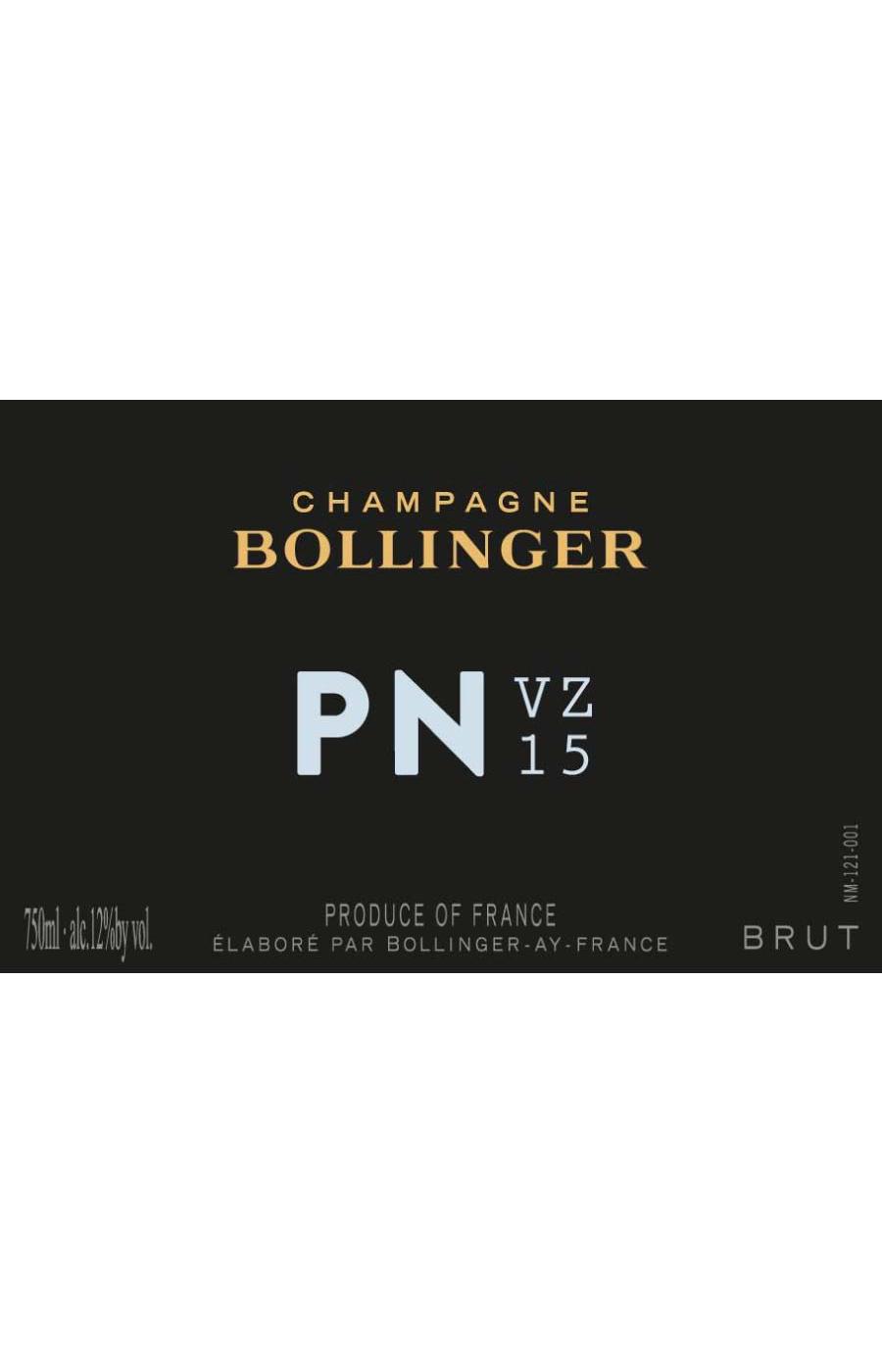 Bollinger Pinot Noir VZ15 Champagne; image 2 of 2