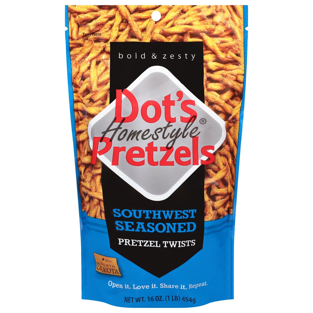Dot's Homestyle Pretzels Southwest Seasoned Pretzel Twists Shop Chips at HEB