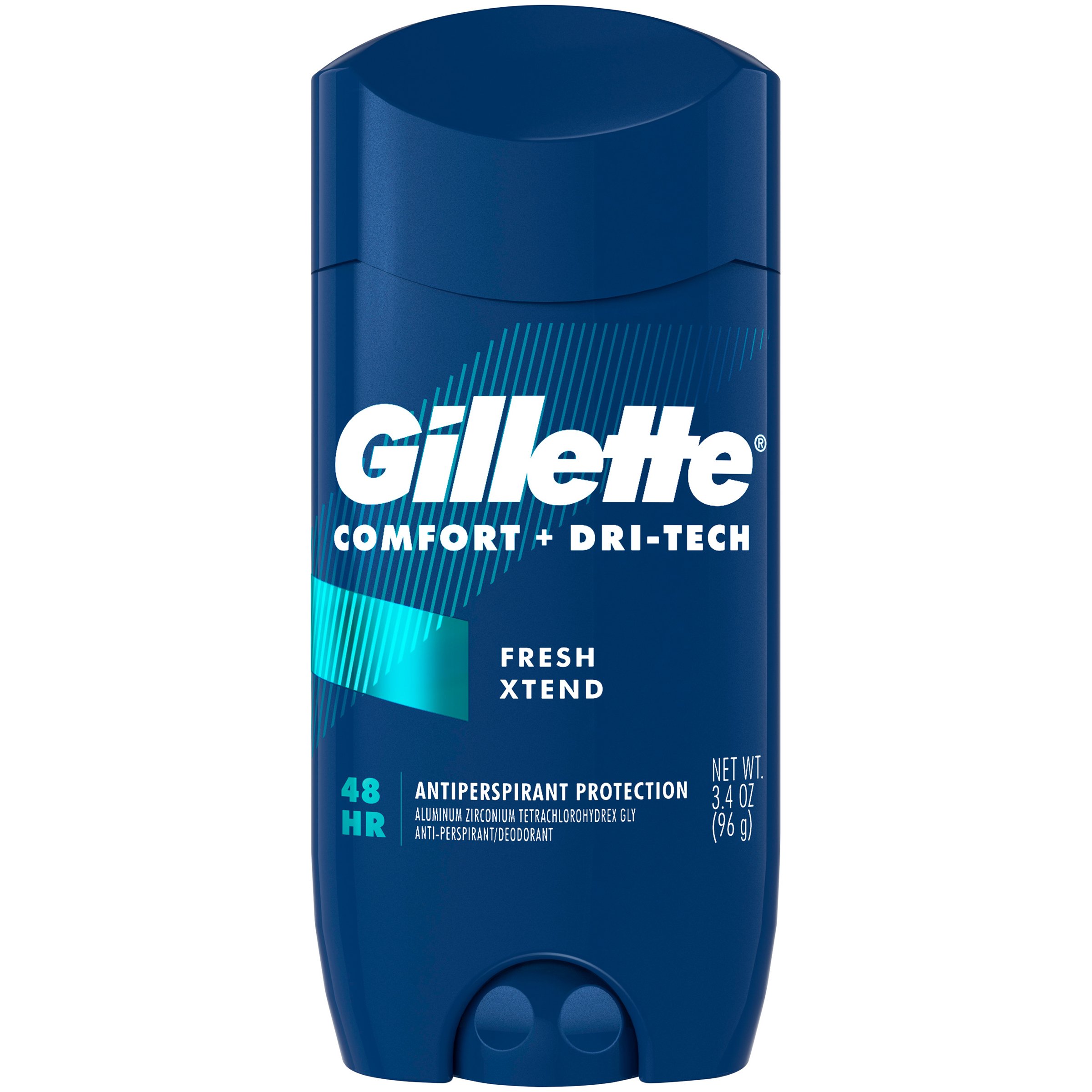 Gillette Classic Antiperspirant Deodorant, Invisible Solid, Fresh Xtend