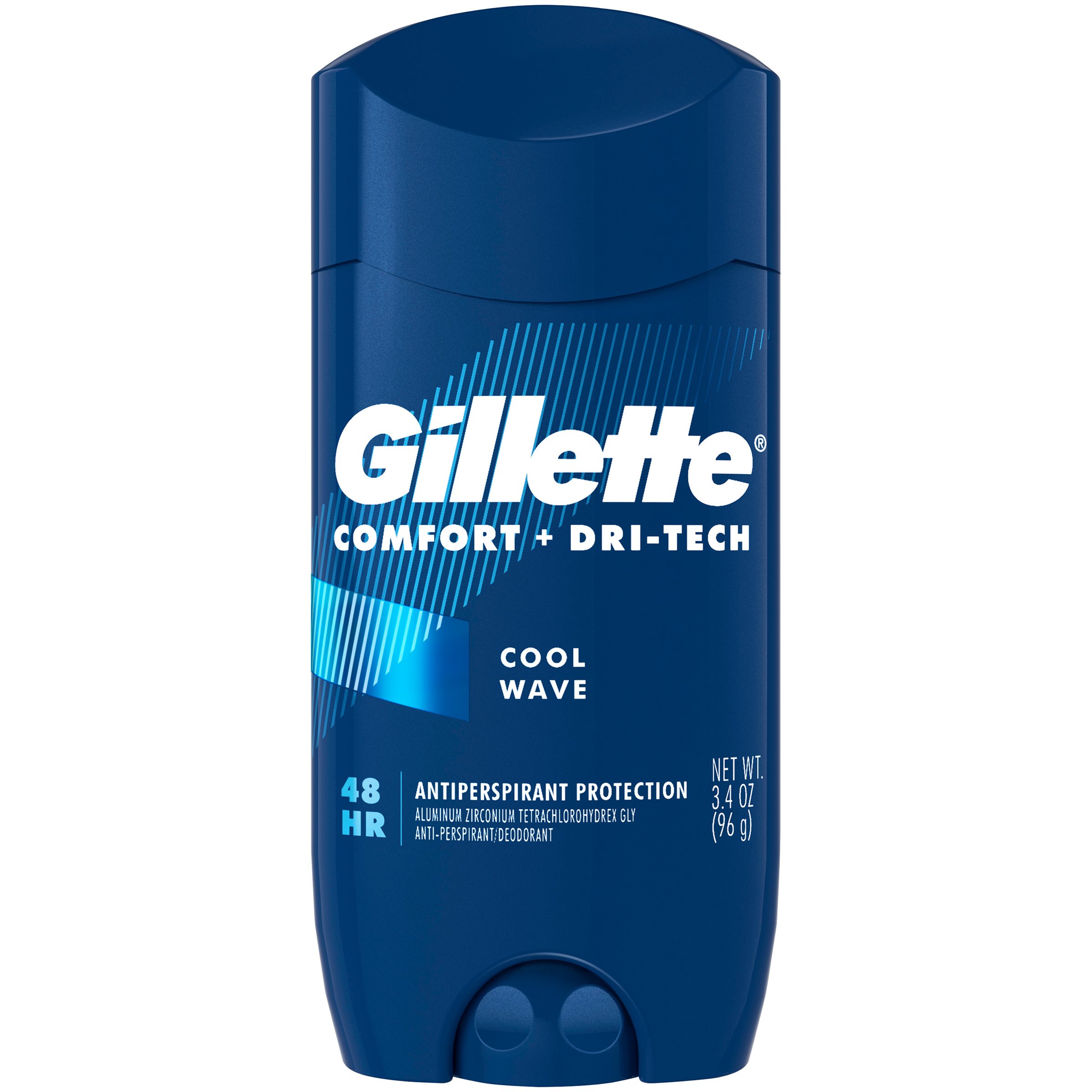 Gillette Classic Antiperspirant Deodorant For Men, Invisible Solid, Cool Wave, 48 Hr. Shop