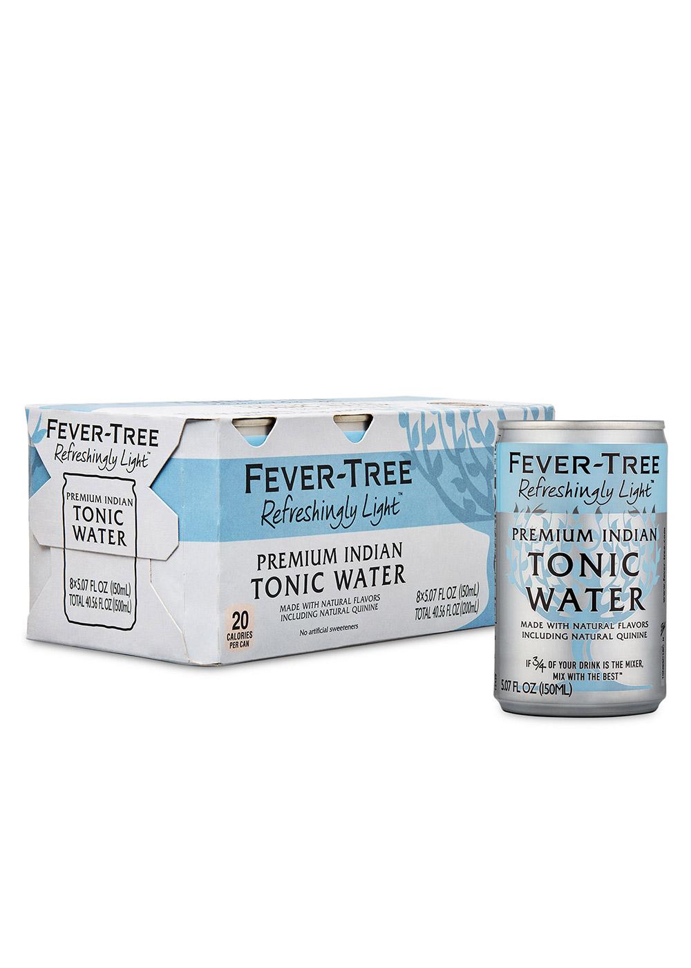 Fever-Tree Refreshingly Light Indian Tonic Water 8 pk Cans; image 2 of 2