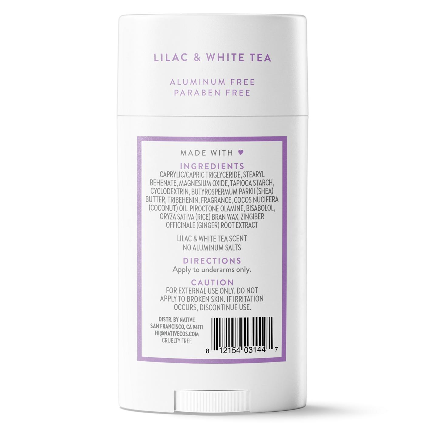 Native Aluminum Free Deodorant - Lilac & White Tea; image 5 of 9
