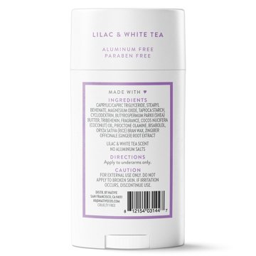 Native Aluminum Free Deodorant - Lilac & White Tea, 2.65 oz