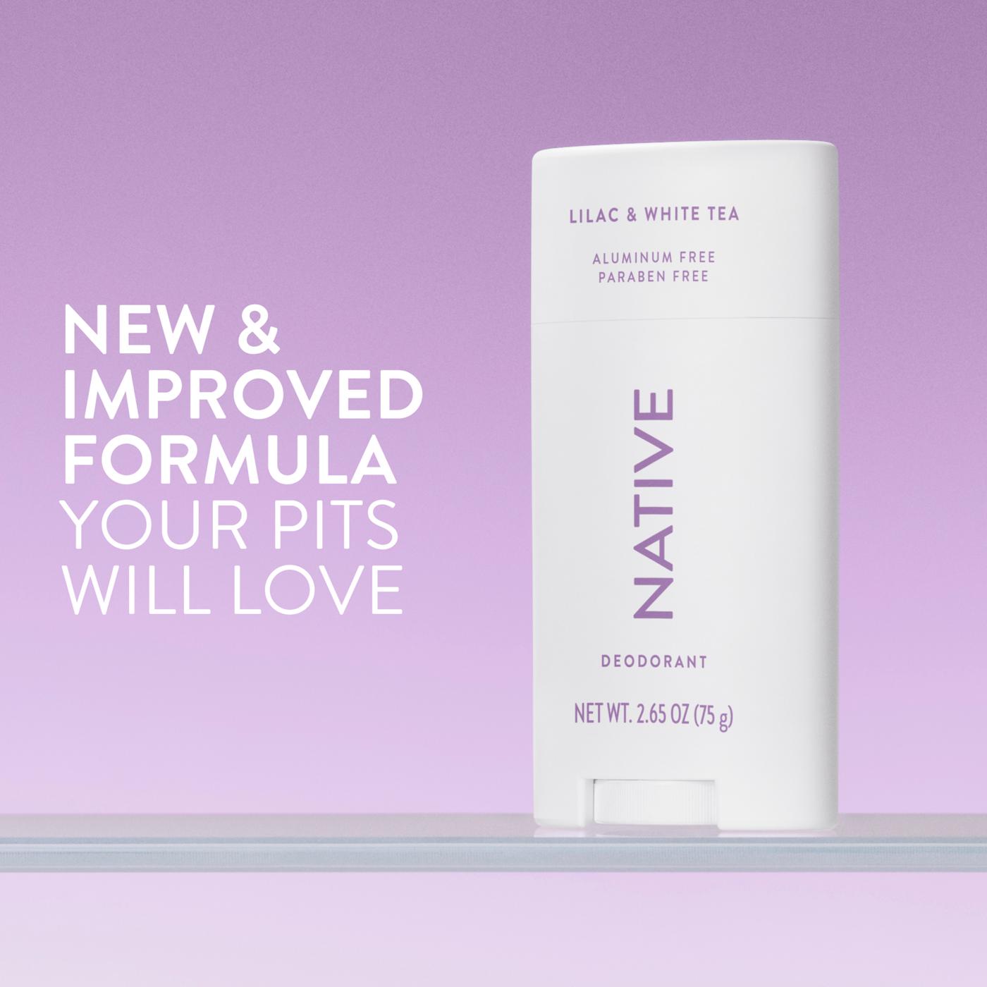 Native Aluminum Free Deodorant - Lilac & White Tea; image 8 of 9