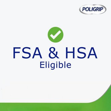 Super Poligrip Extra Care Zinc Free Denture and Partials Adhesive Cream, 2 pk