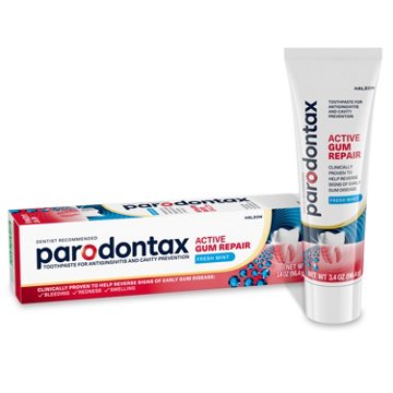 Parodontax Active Gum Repair Toothpaste, Gum Toothpaste, Fresh Mint, 3.4 oz