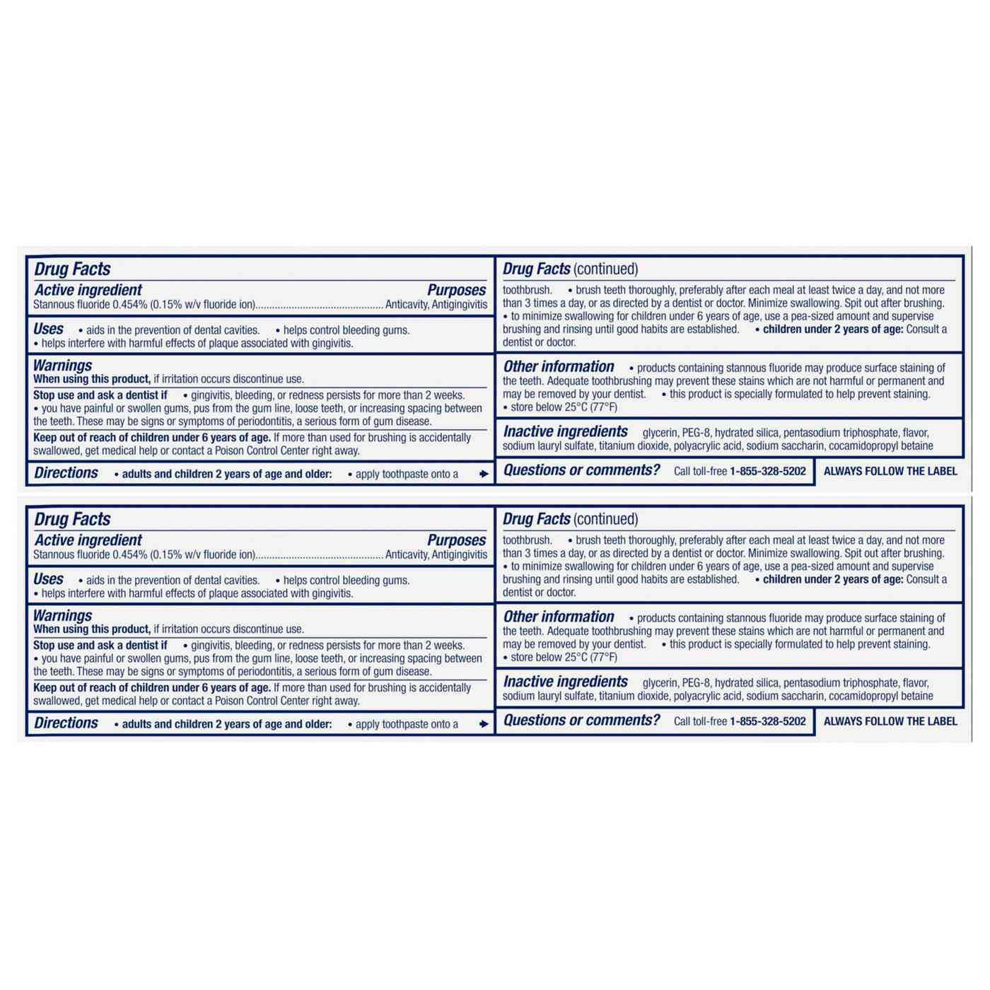 Parodontax Complete Protection Toothpaste for Bleeding Gums; image 3 of 5