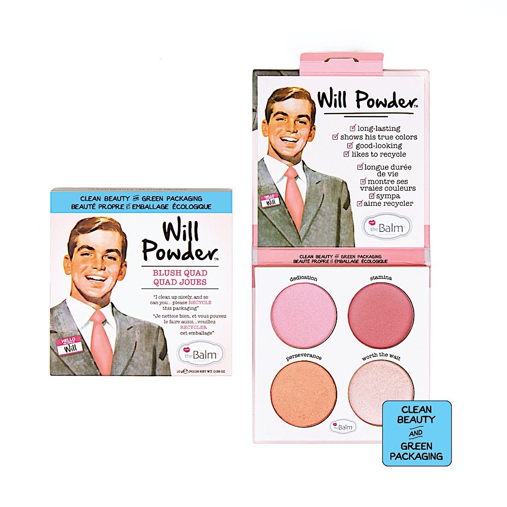 The Balm Will Powder Blush Quad Shop Blush at HEB