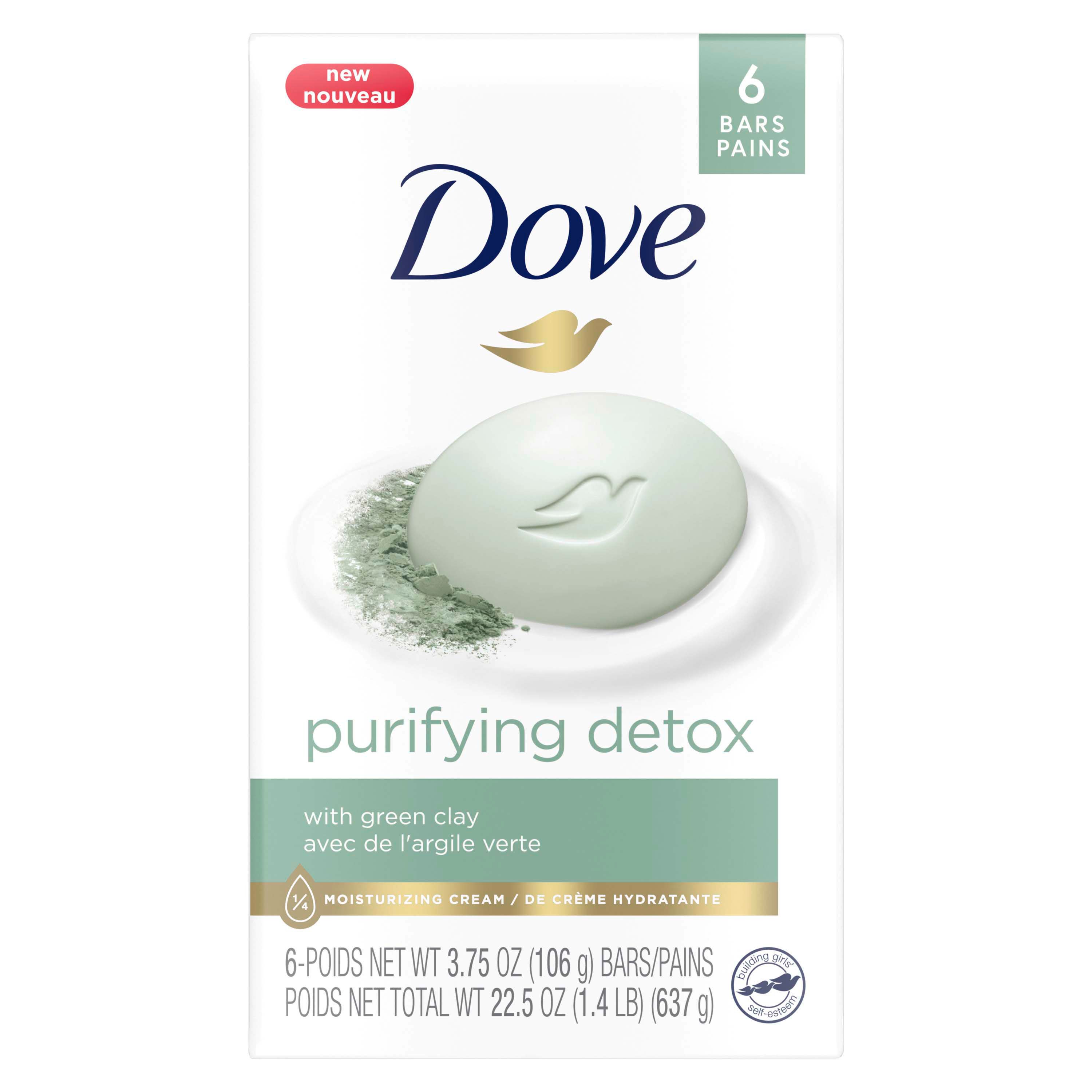 Dove Purifying Detox with Green Clay Beauty Bars Shop Cleansers