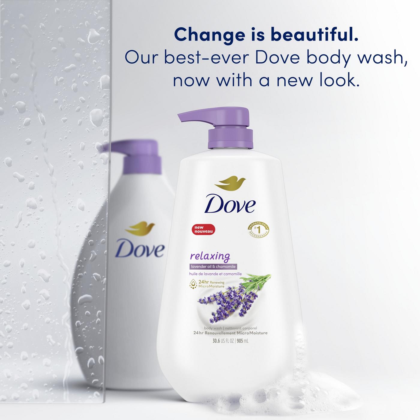 Dove Relaxing Body Wash with Pump - Lavender Oil & Chamomile; image 7 of 9