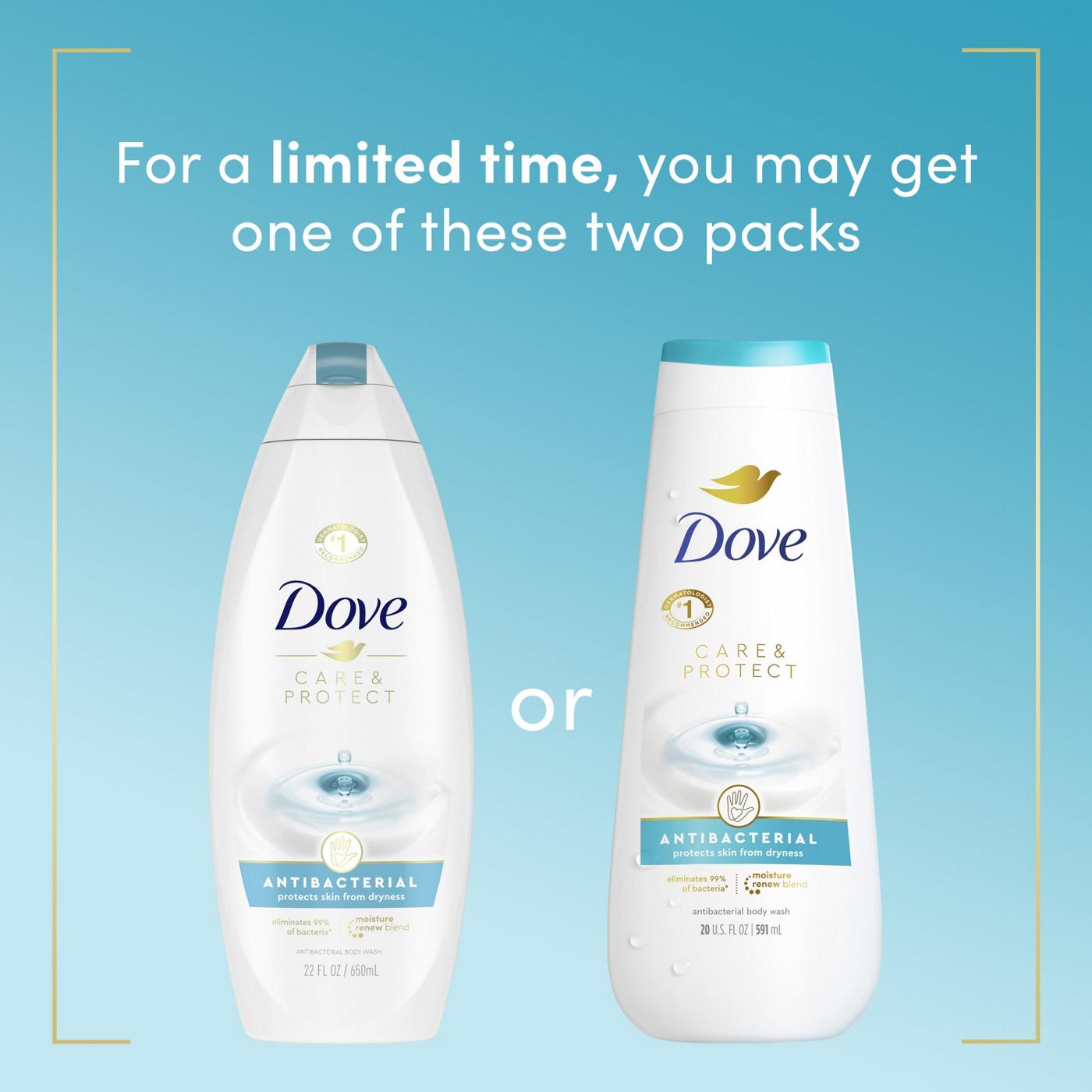 Dove Care & Protect Antibacterial Body Wash Shop Body wash at HEB