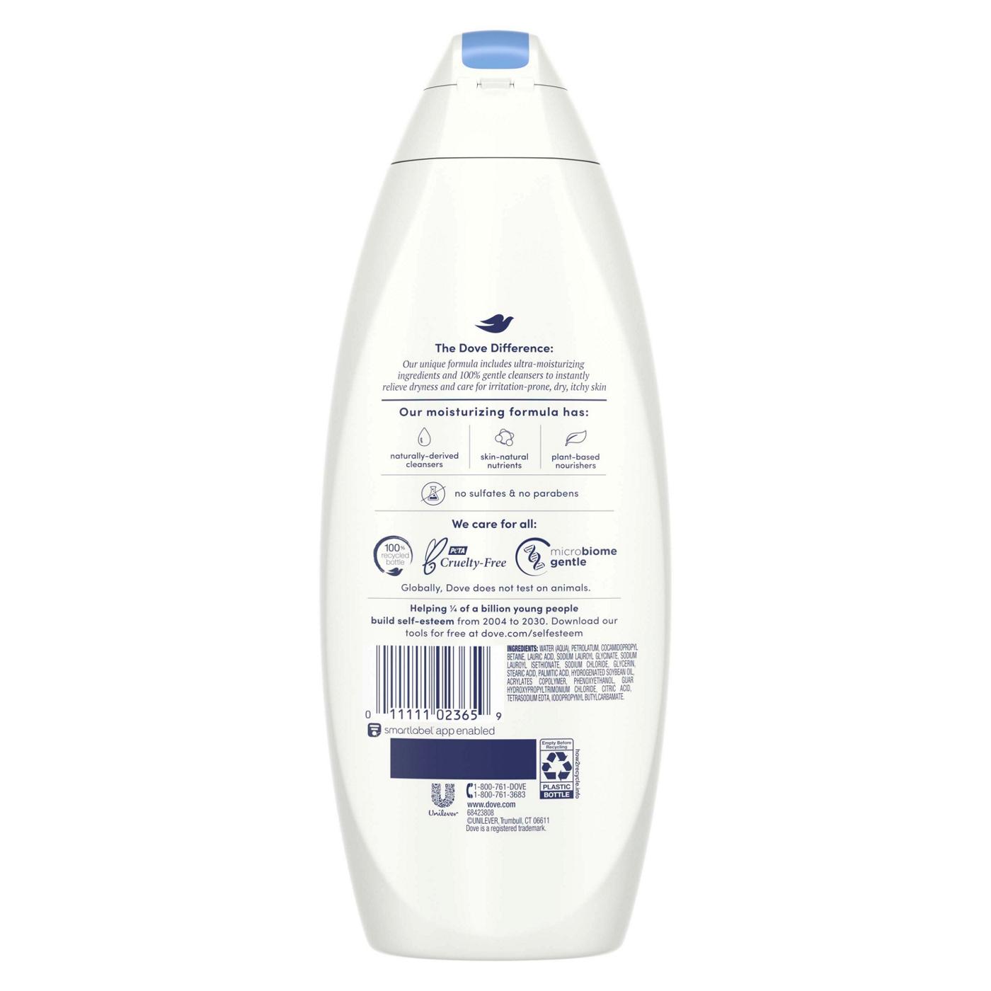 Dove Irritation Care Nourishing Body Wash - Fragrance Free; image 2 of 3