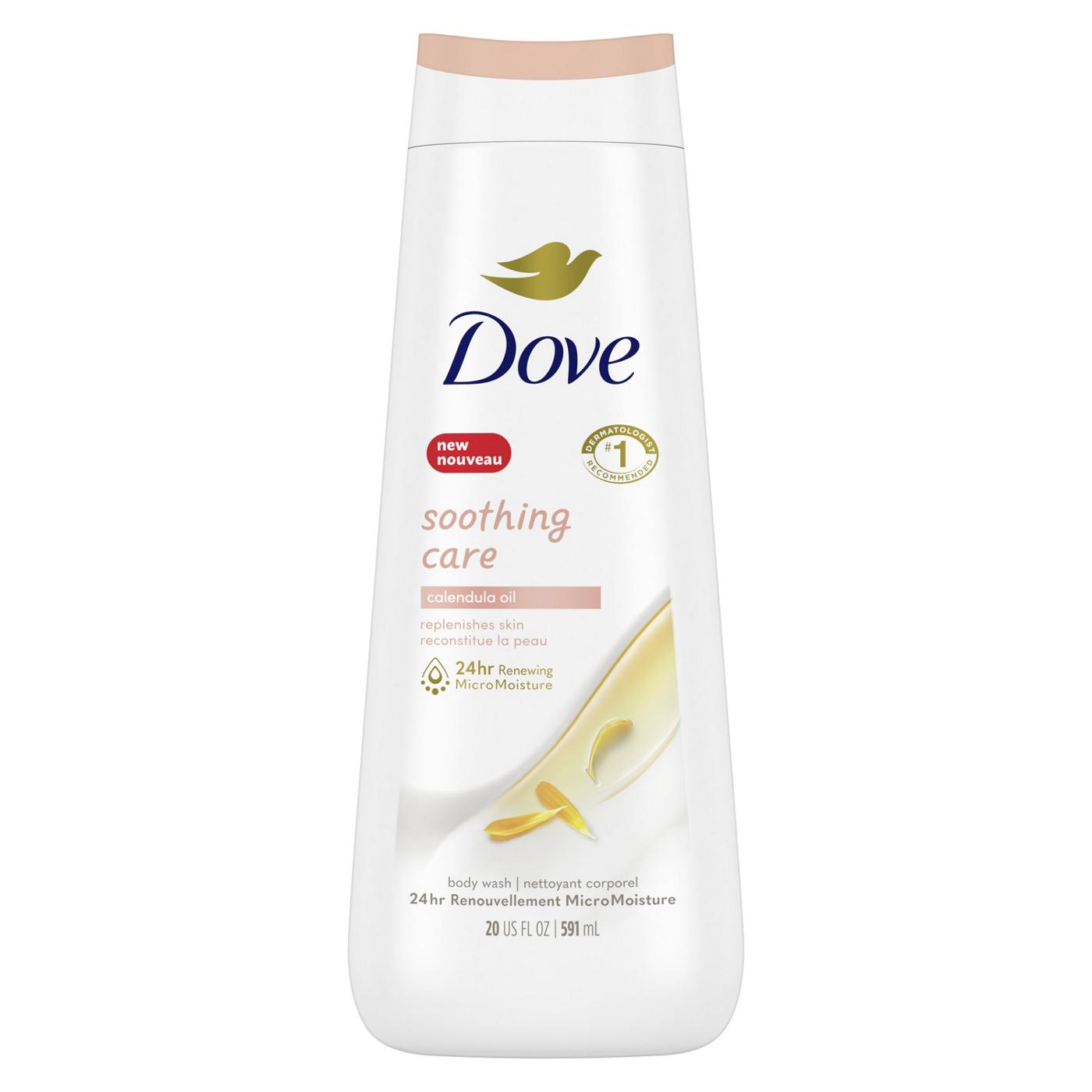 Dove Soothing Care Body Wash - Calendula Oil; image 1 of 8