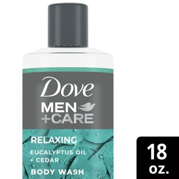 Dove Men+Care Relaxing Body Wash - Eucalyptus Oil + Cedar