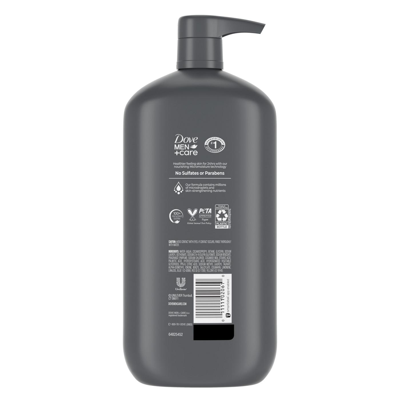 Dove Men+Care Hydrating Body + Face Wash - Clean Comfort; image 3 of 3