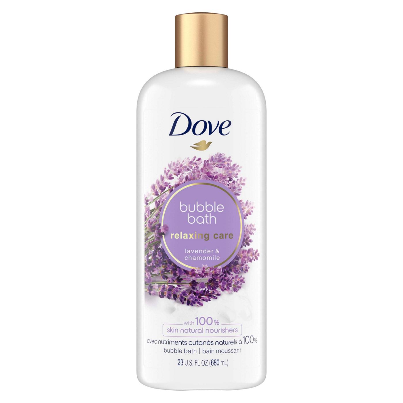 Dove Nourishing Secrets Lavender & Chamomile Bubble Bath; image 1 of 3