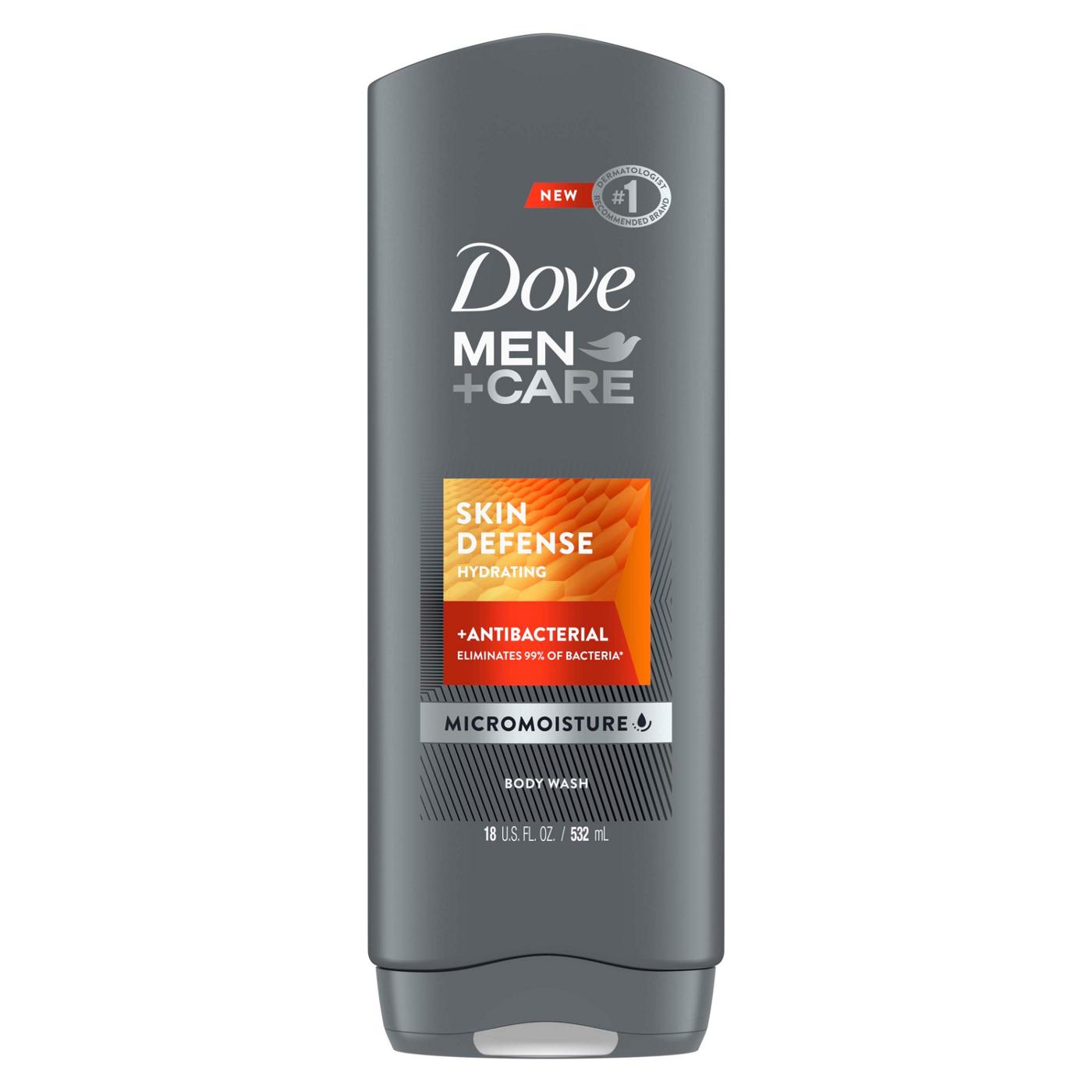 Dove Men+Care Hydrating Body Wash - Skin Defense ; image 1 of 3