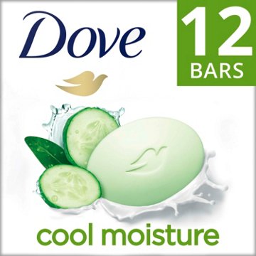 Dove Skin Care Beauty Bar Cucumber and Green Tea