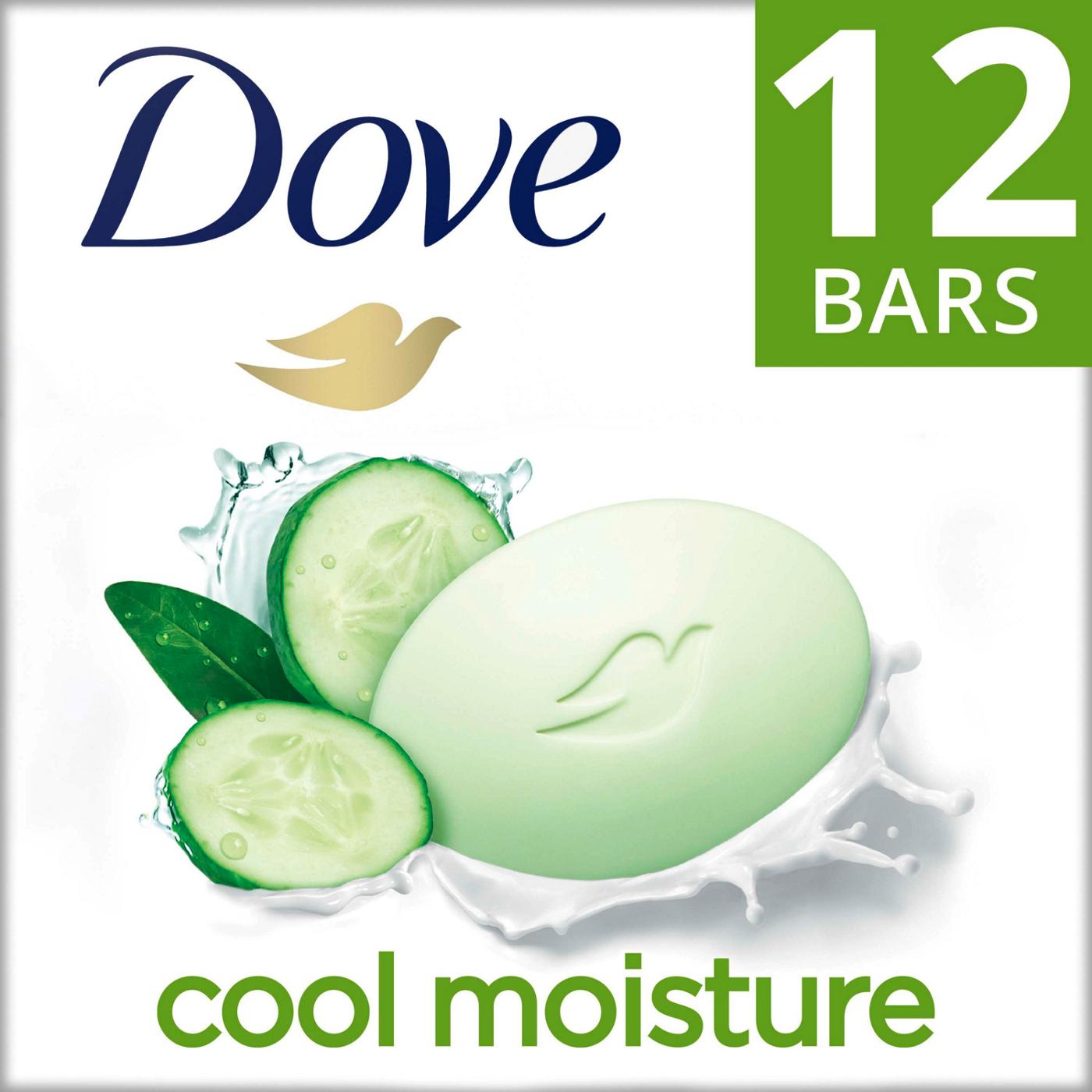 Dove Skin Care Beauty Bar Cucumber and Green Tea; image 3 of 3
