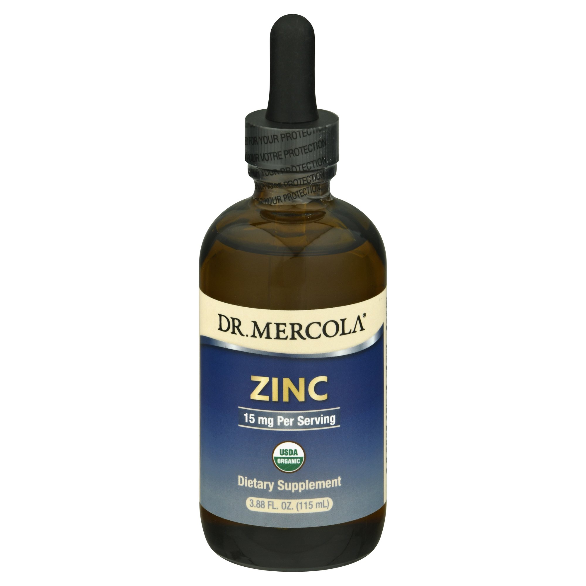 Dr. Mercola Zinc 15 mg Liquid Drops Shop Vitamins & Supplements at HEB