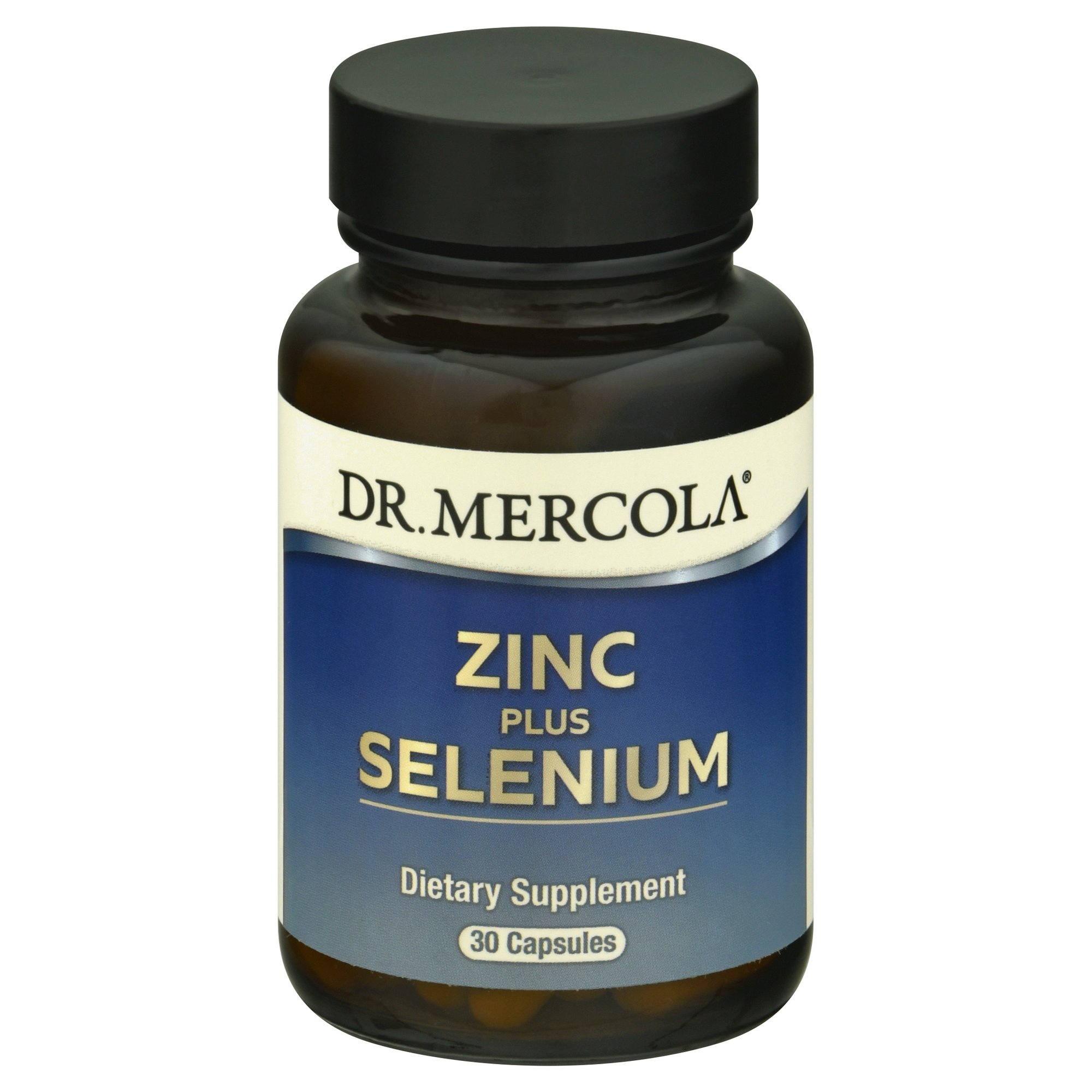 Dr. Mercola Zinc Plus Selenium Capsules Shop Vitamins & Supplements