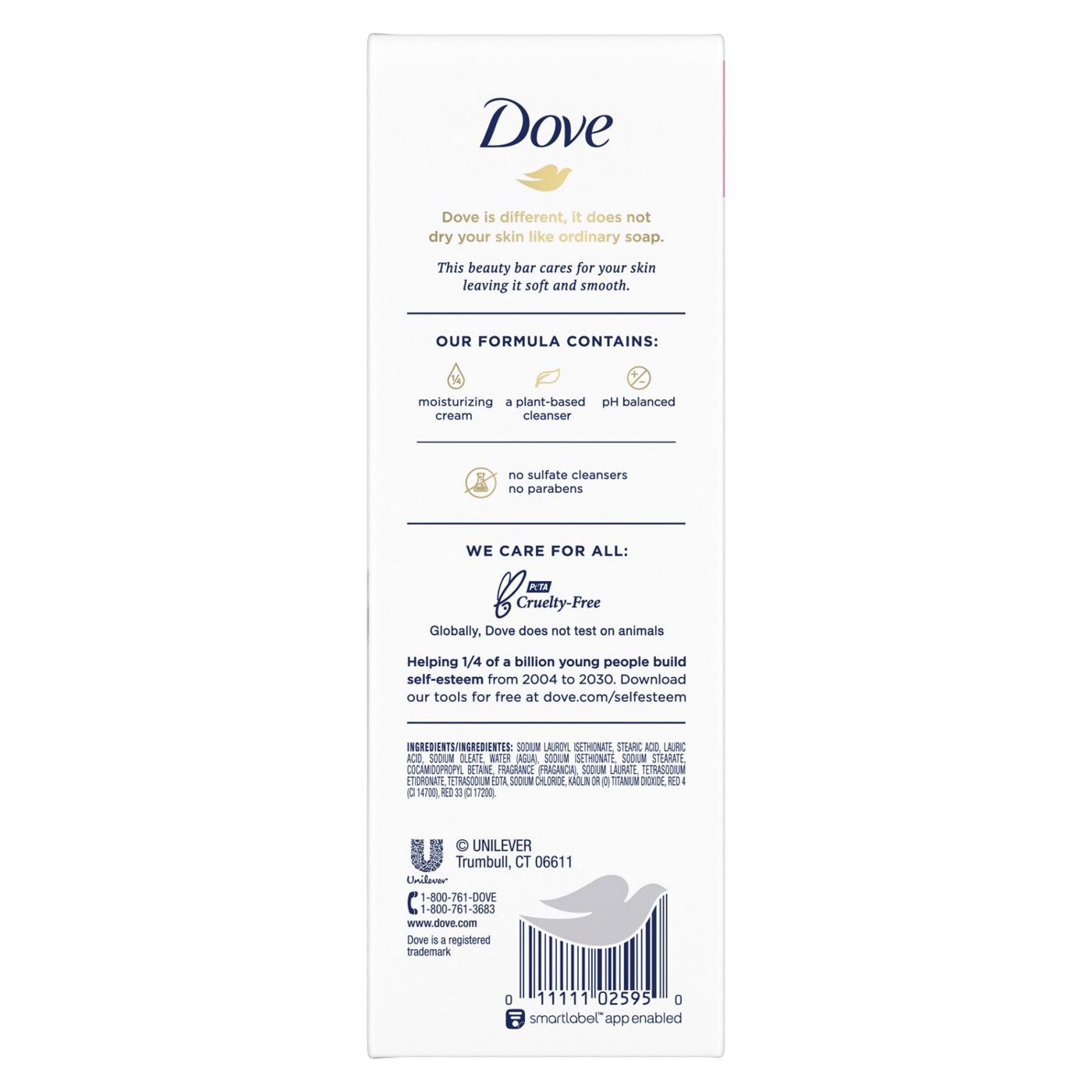 Dove Beauty Bar Gentle Skin Cleanser Pink; image 5 of 7