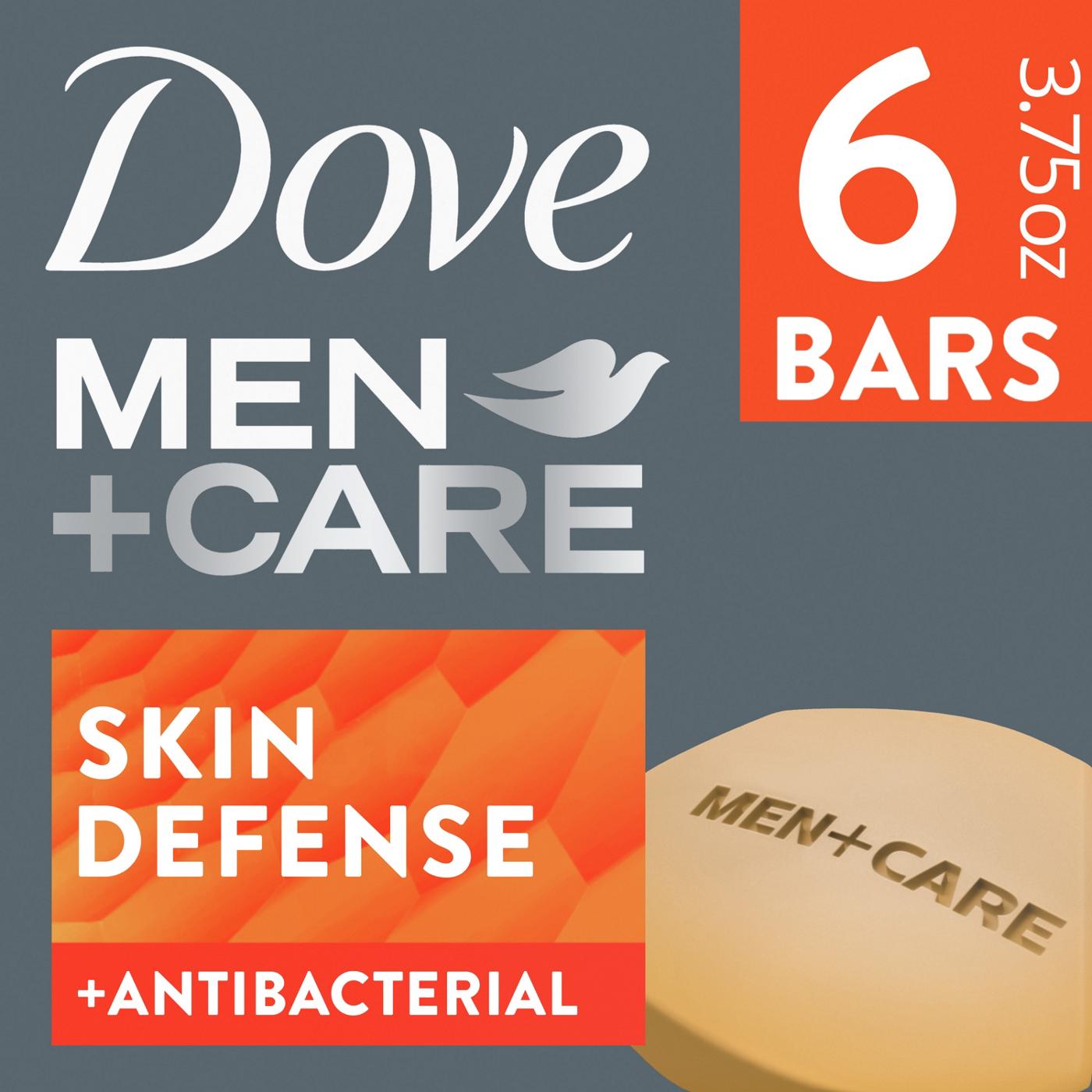 Dove Men+Care Soap Bar Skin Defense 6 Count; image 4 of 5