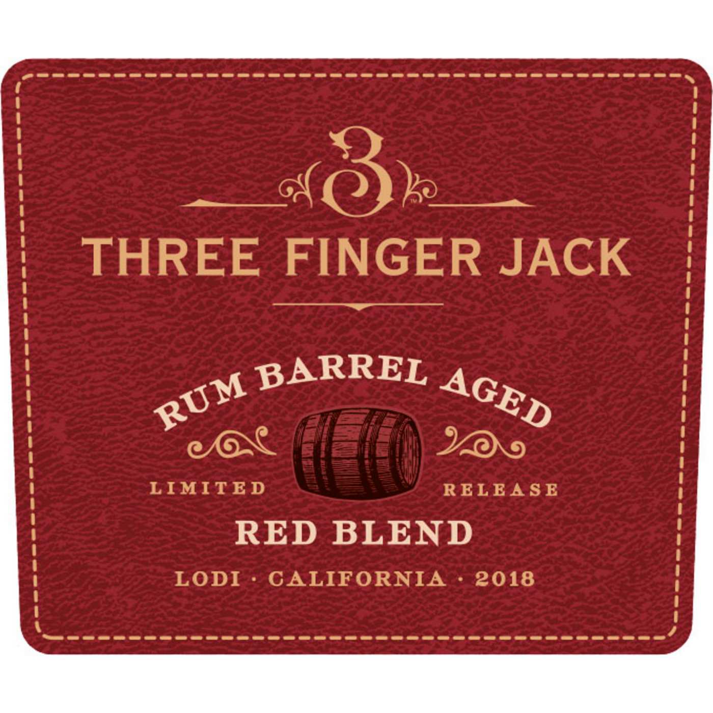 Three Finger Jack Rum Barrel Aged Red Blend; image 6 of 8
