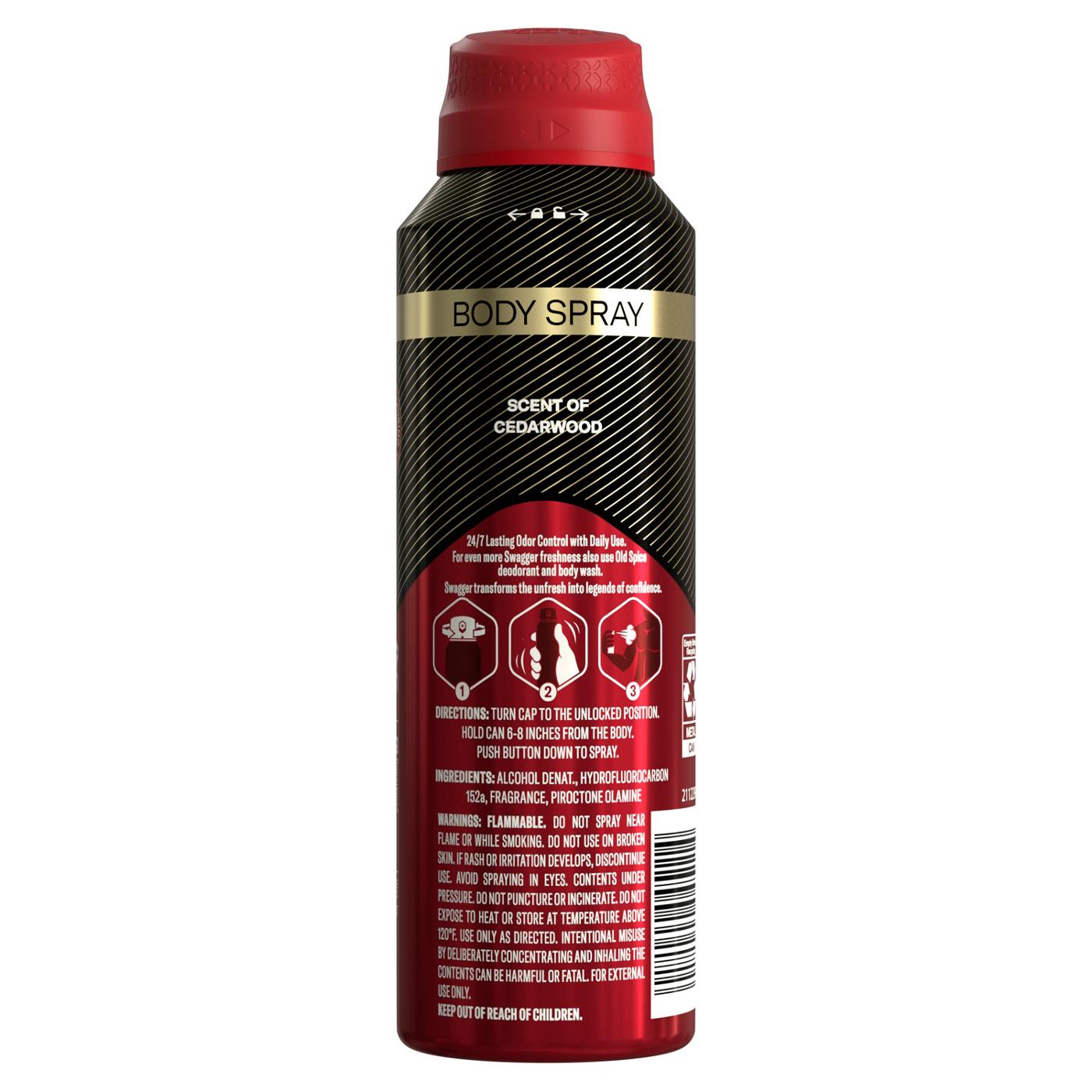 Old Spice Aluminum-Free Body Spray - Swagger; image 9 of 10