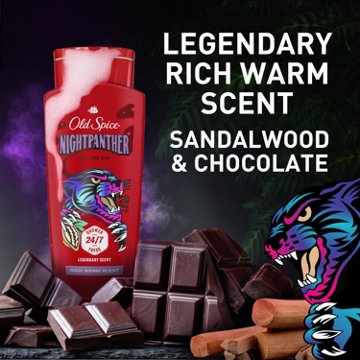 Old Spice Aluminum Free Deodorant for Men, Nightpanther, Rich Warm