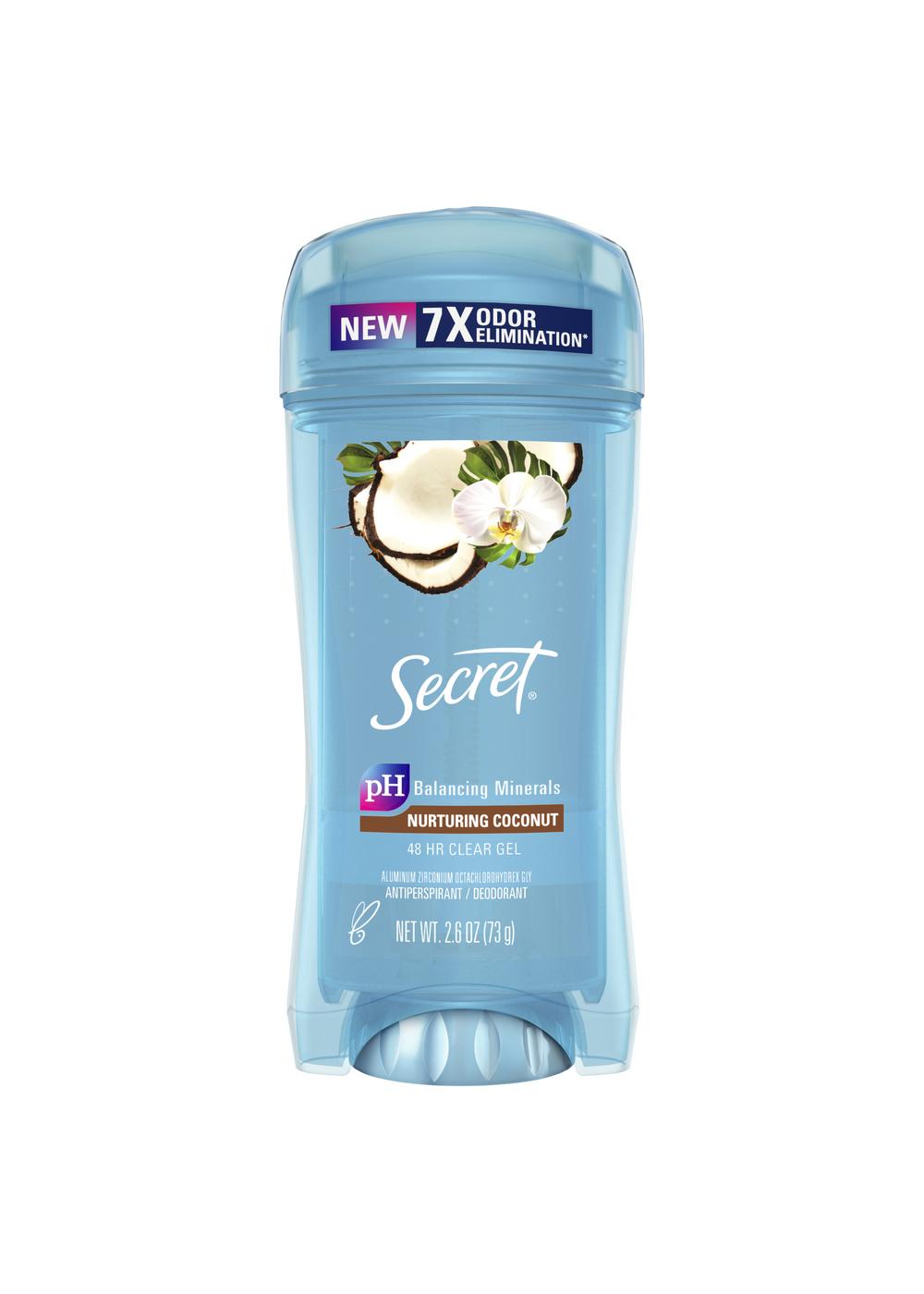 Secret 48 Hr Antiperspirant Deodorant Gel - Coconut; image 1 of 7