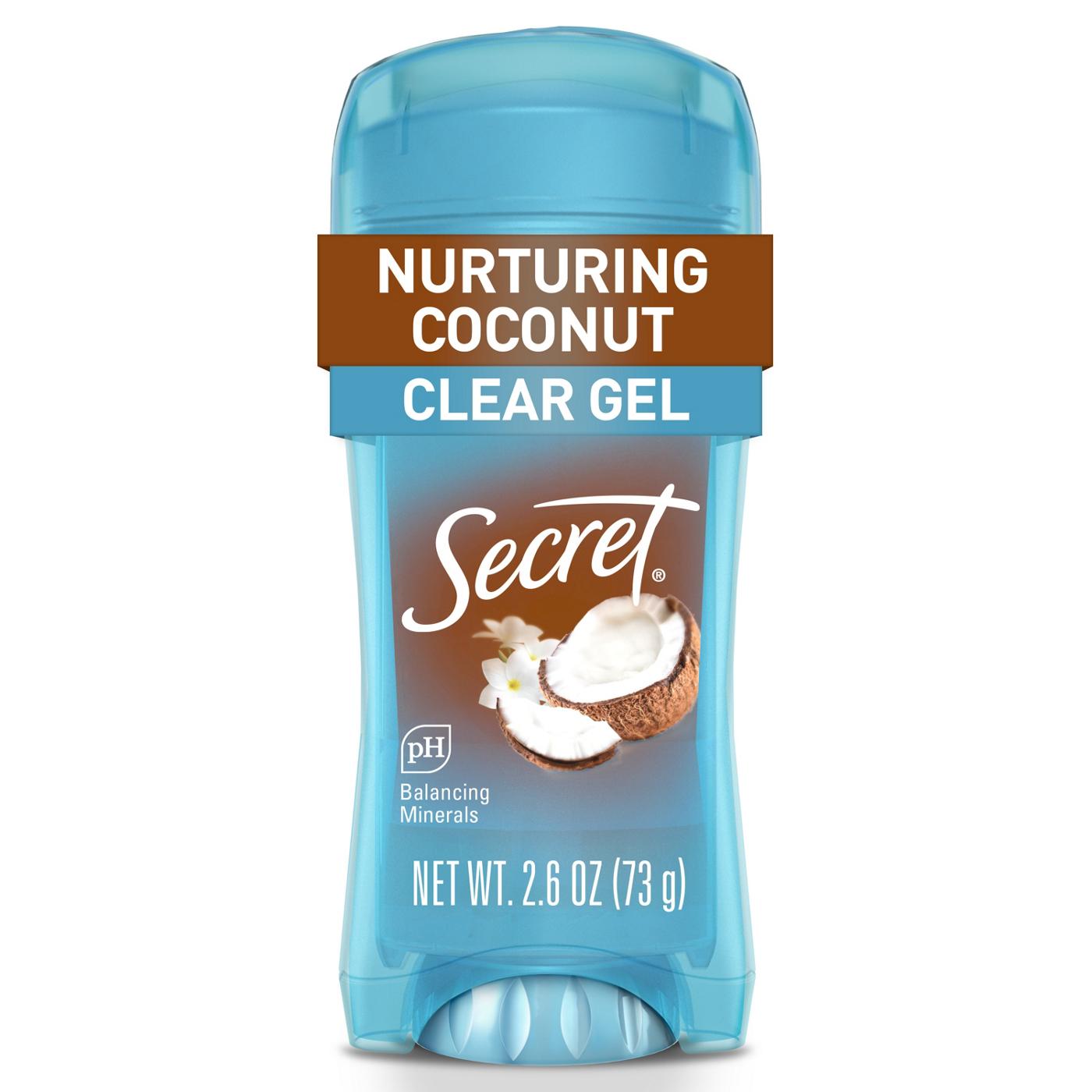 Secret 48 Hr Antiperspirant Deodorant Gel - Coconut; image 1 of 10