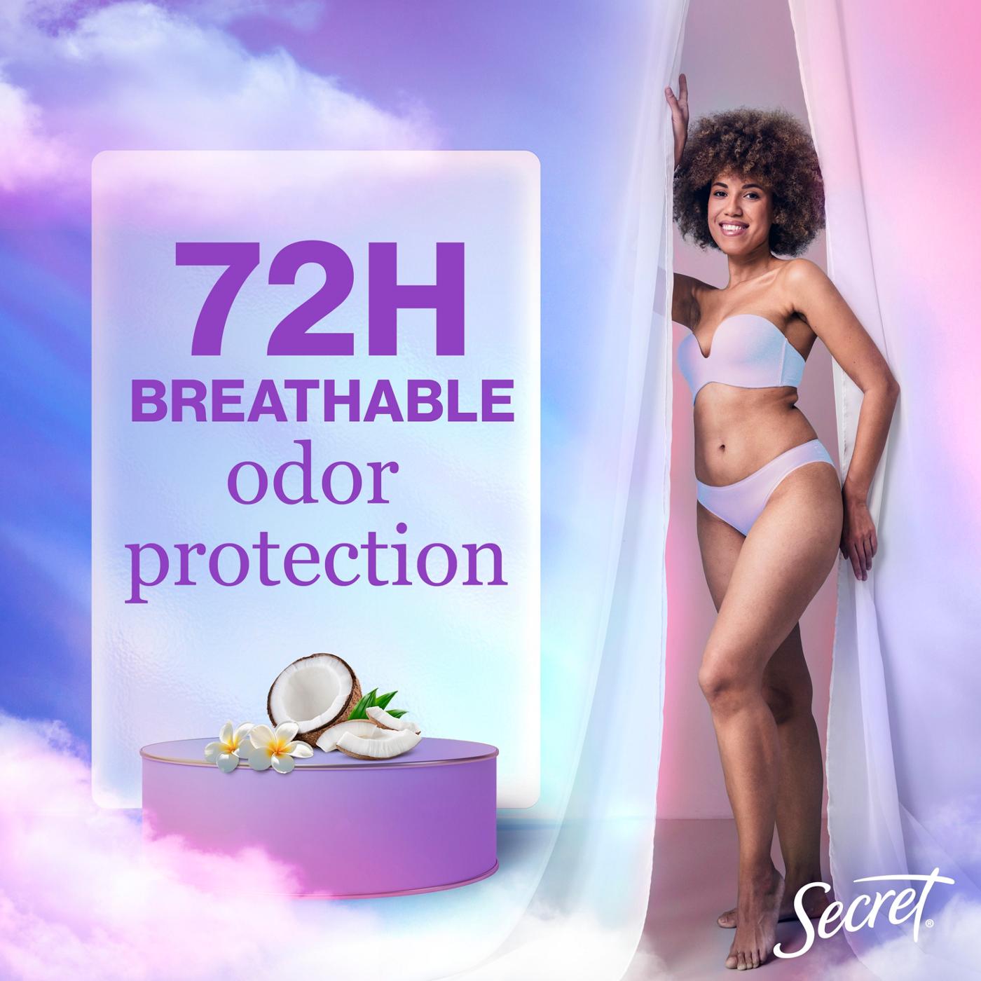 Secret 48 Hr Antiperspirant Deodorant Gel - Coconut; image 5 of 10