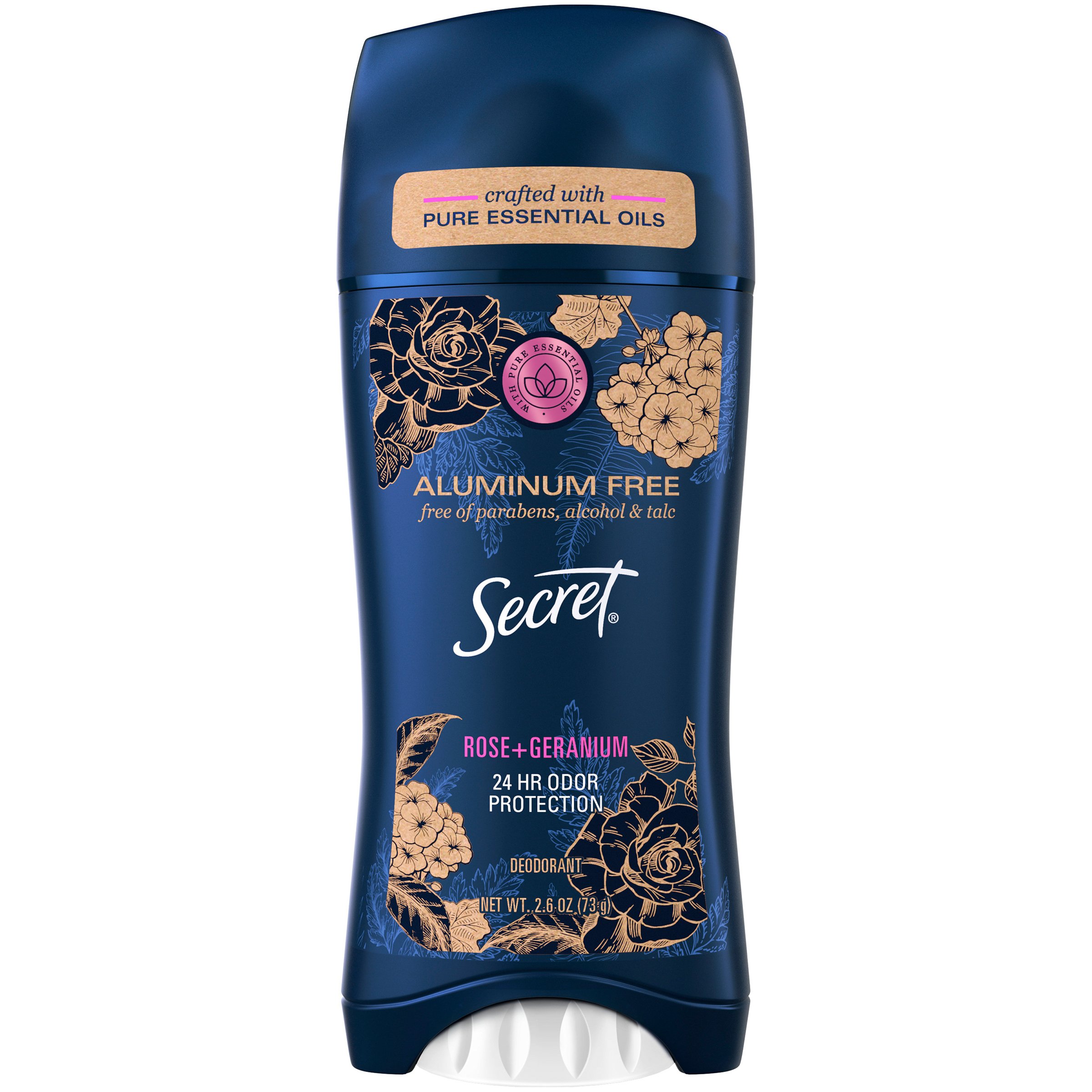 Secret Aluminum Free Rose Geranium with Essential Oils Deodorant Shop