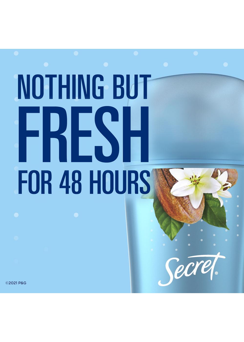 Secret 48 Hr Invisible Solid Antiperspirant - Coconut; image 4 of 8